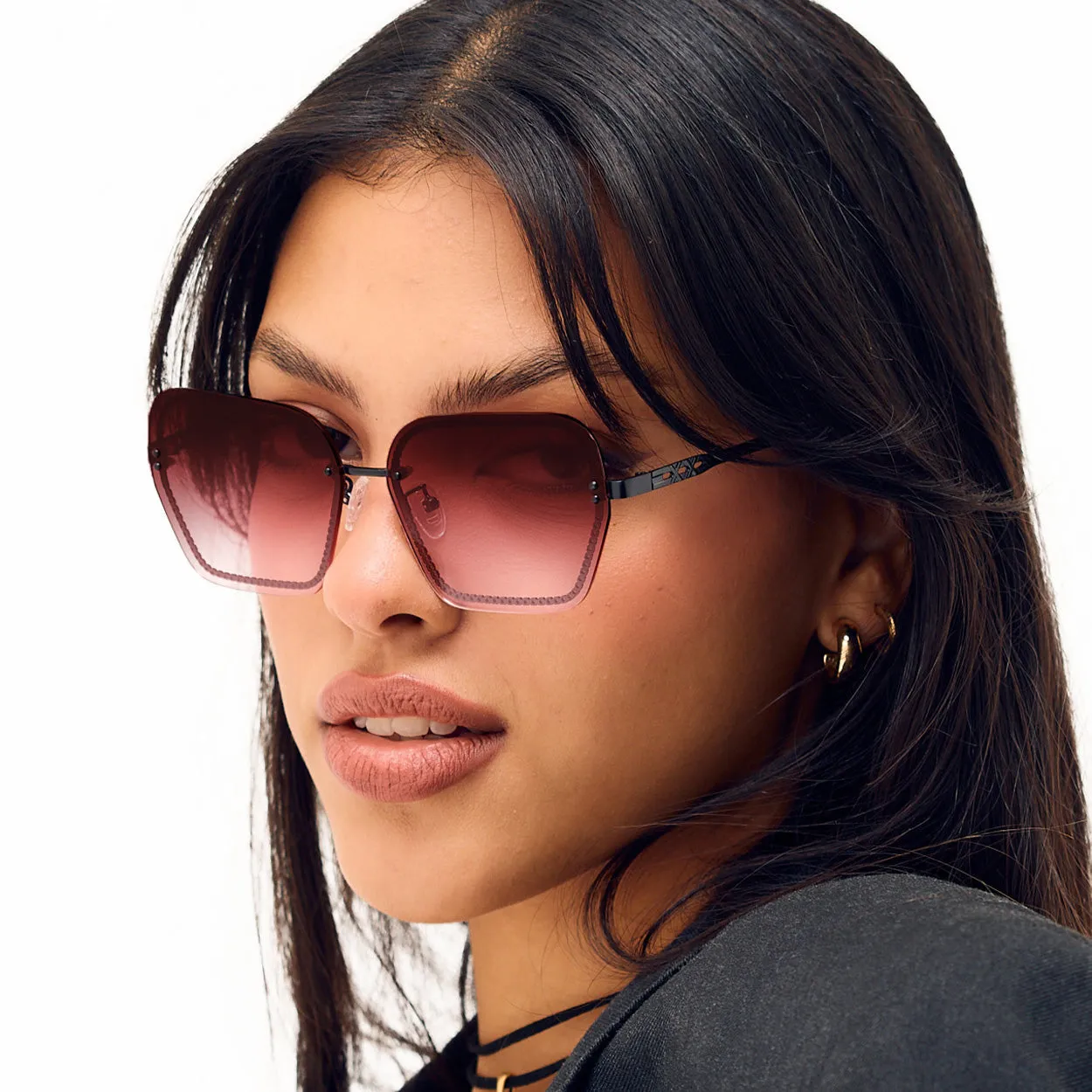 Chain Reaction Sunglasses - Ruby - Image 5
