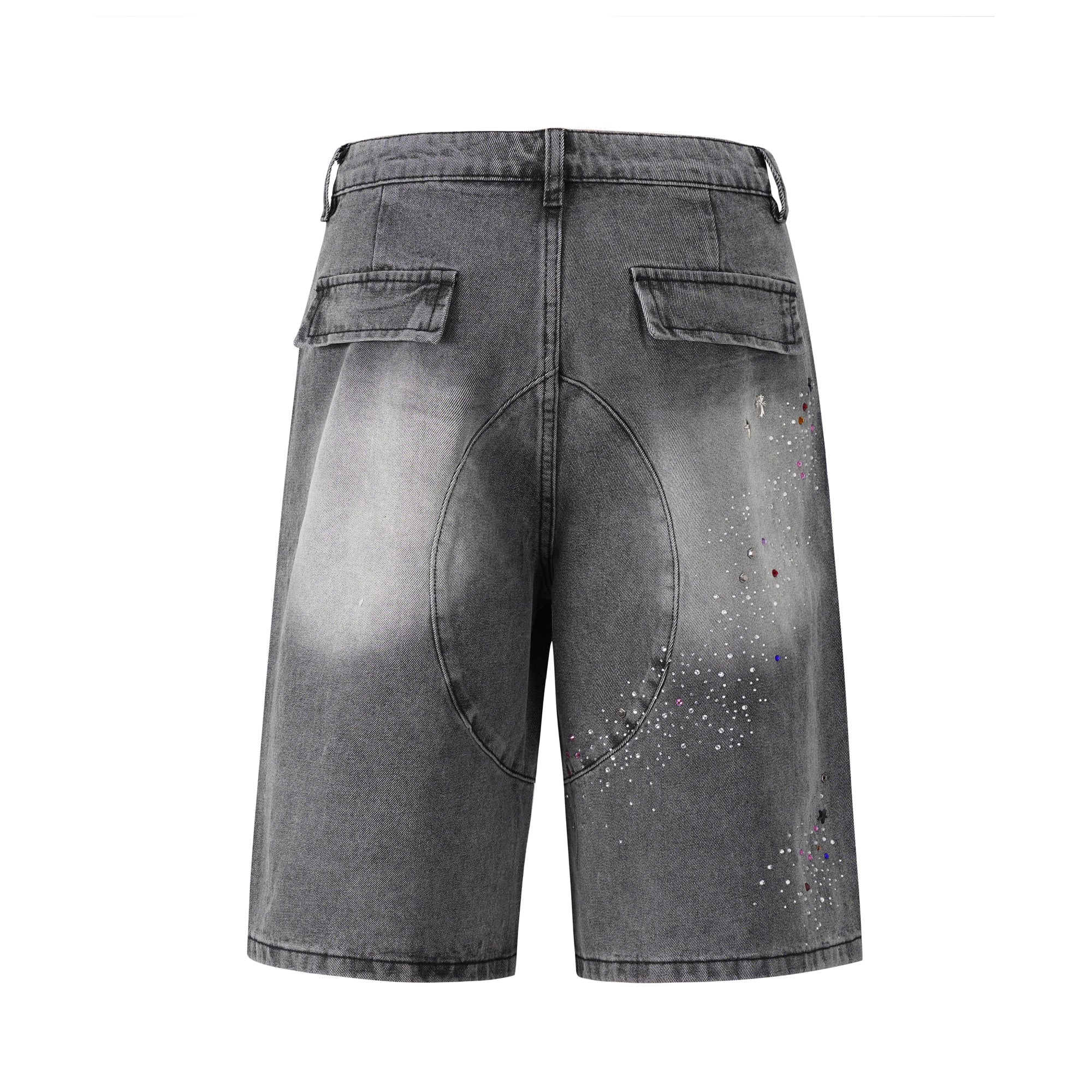 CHARCOAL GEMSTONE SHORTS - Image 2