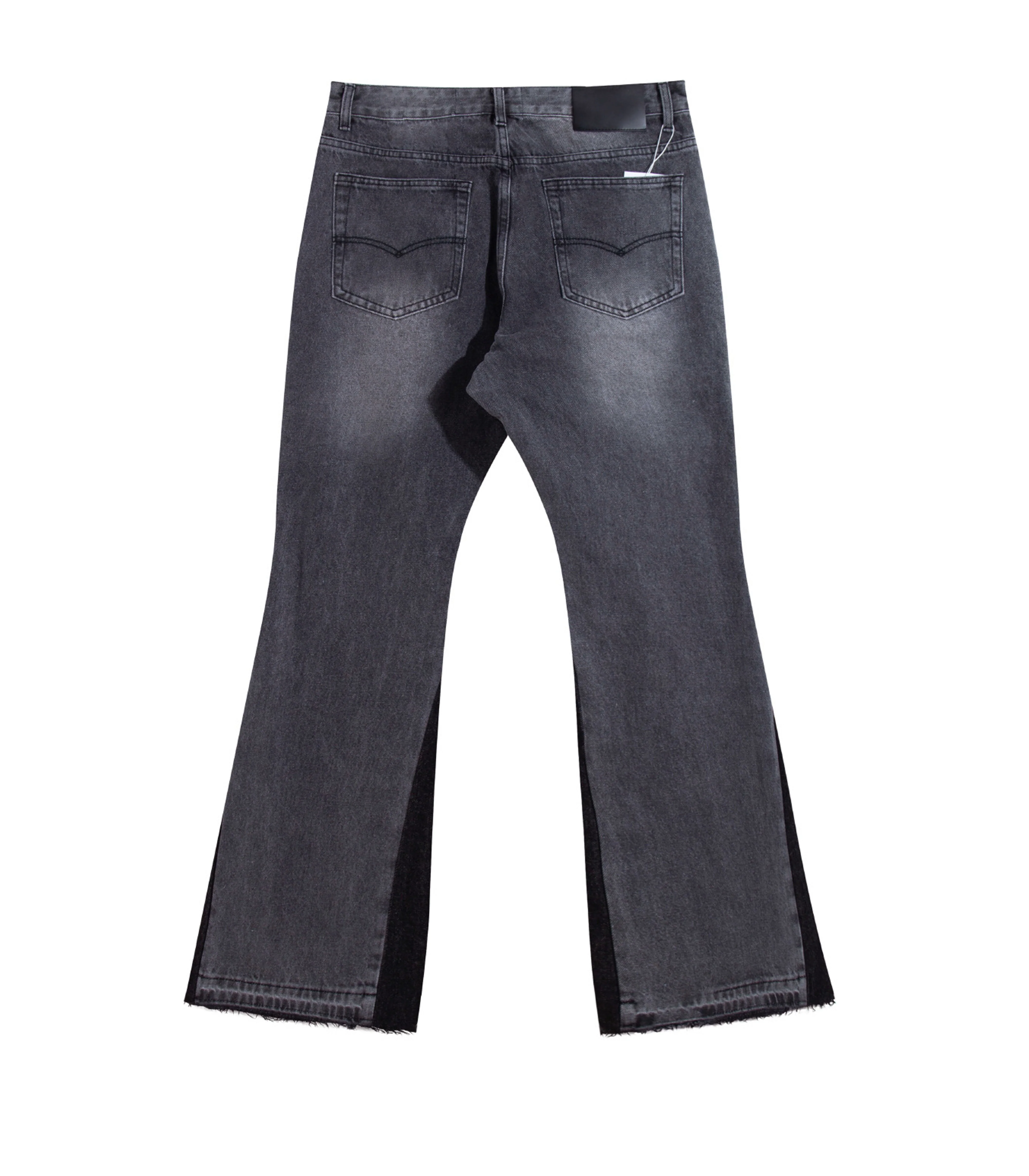 CHARCOAL SPLIT DENIM - Image 2