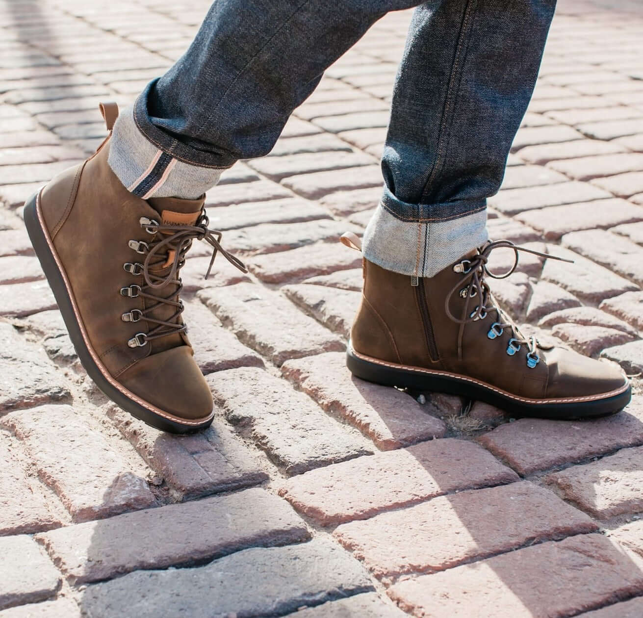 Charlie High-Top Grounding Shoes • Brown Leather - Image 9