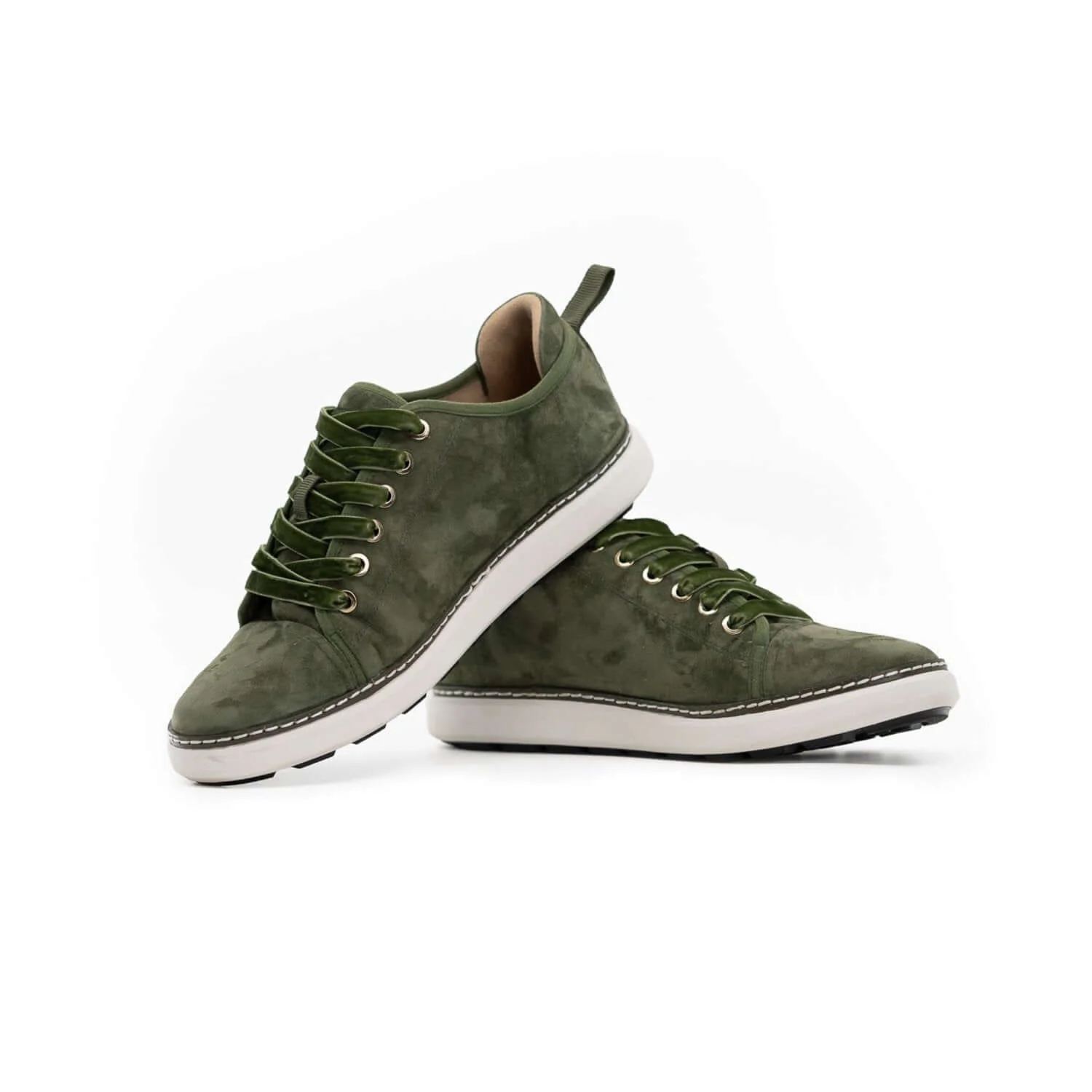 Charlotte Walker Grounding Shoes • Olive Suede - Image 12