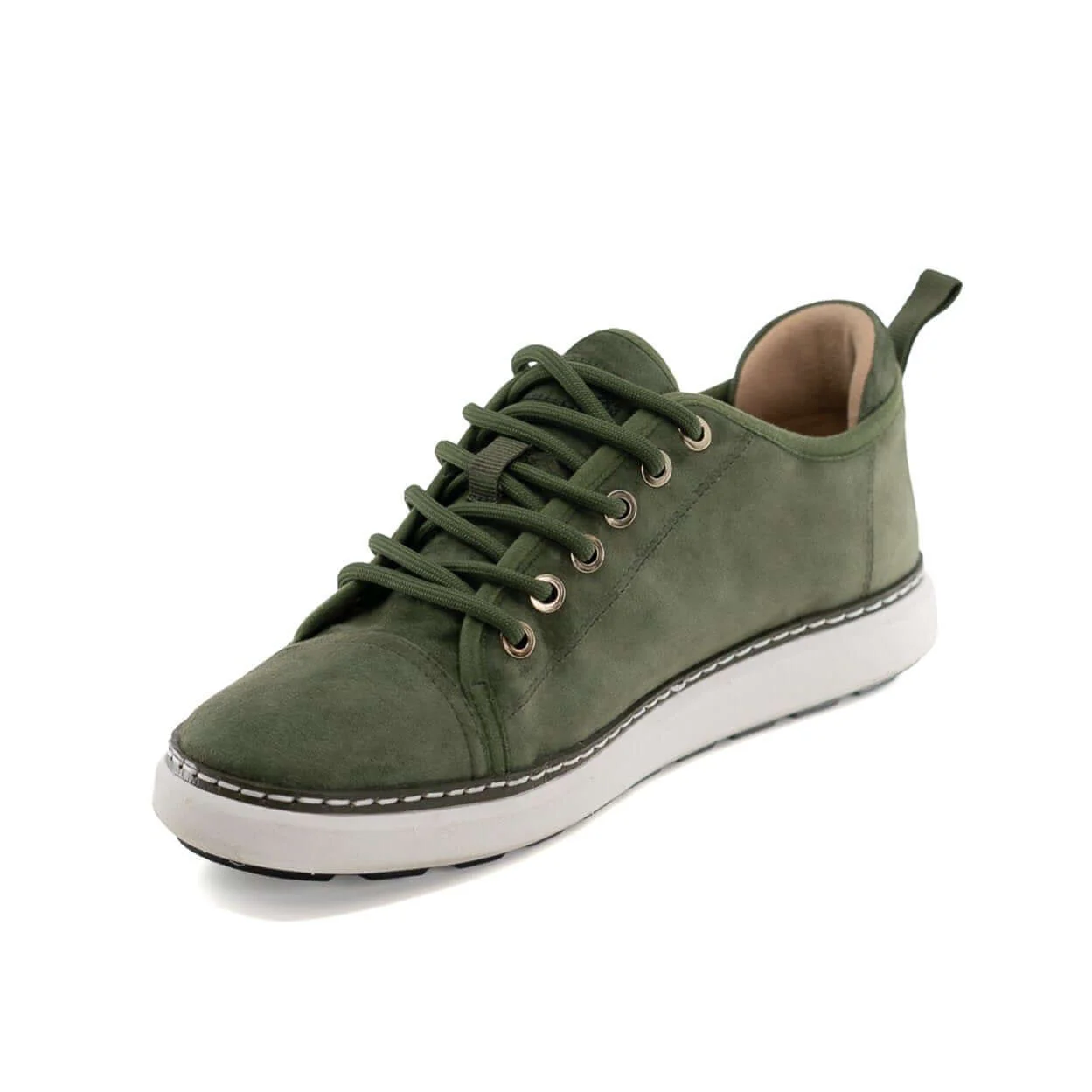 Charlotte Walker Grounding Shoes • Olive Suede - Image 4