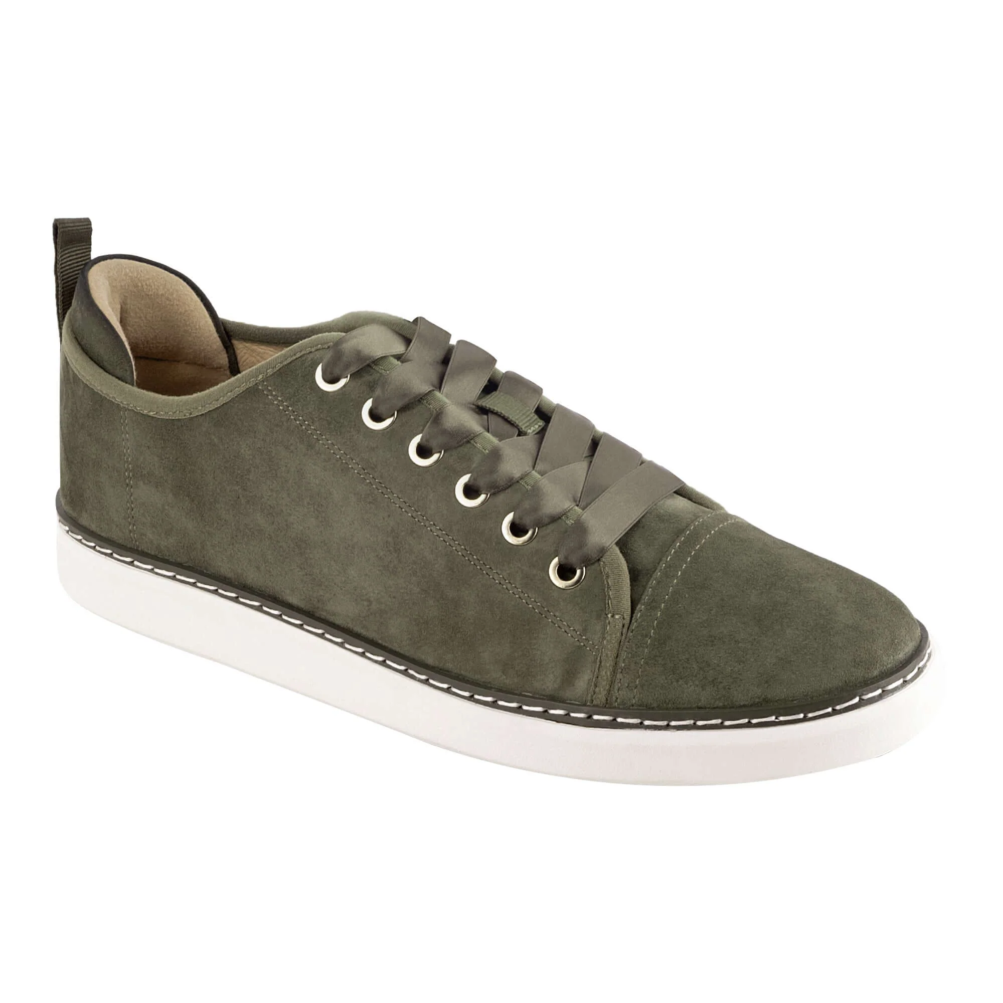 Charlotte Walker Grounding Shoes • Olive Suede - Image 7