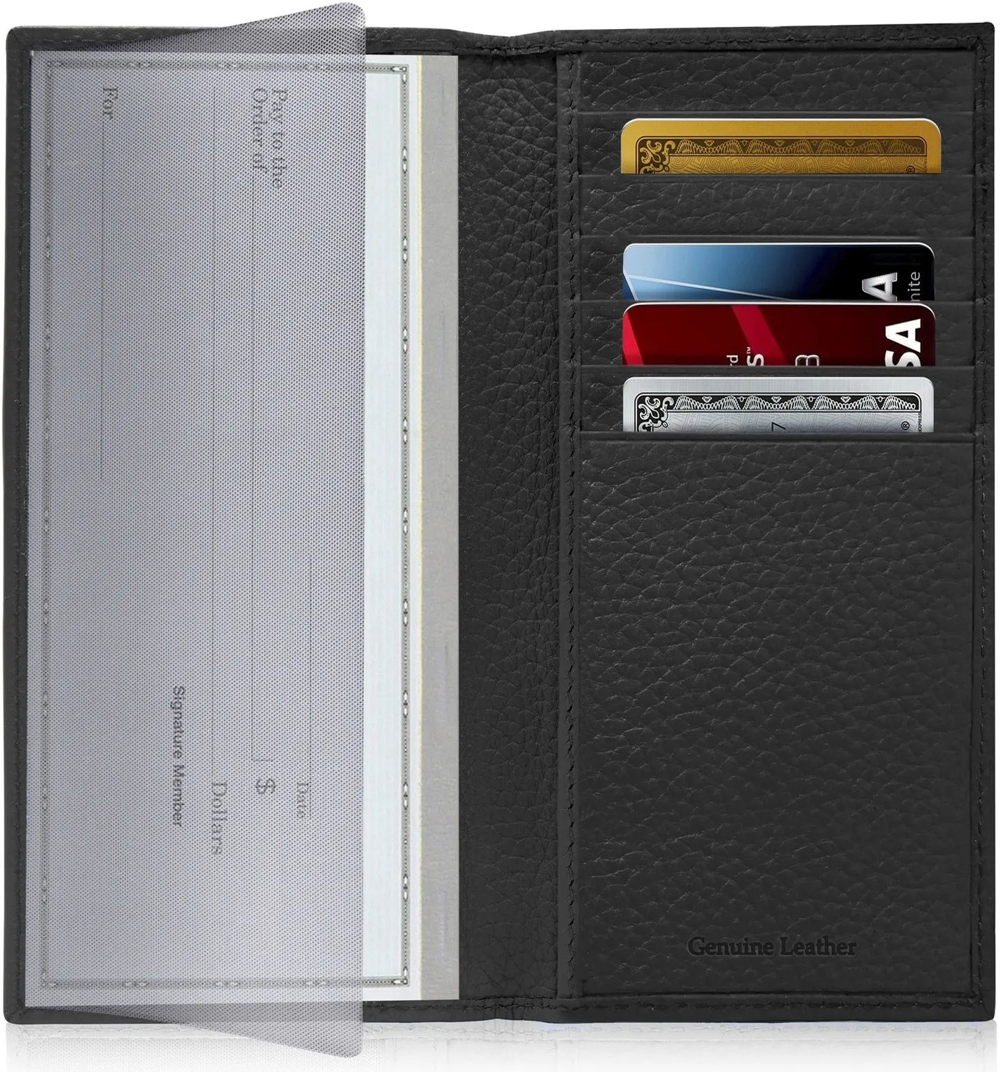 Leather Checkbook Cover - Image 20