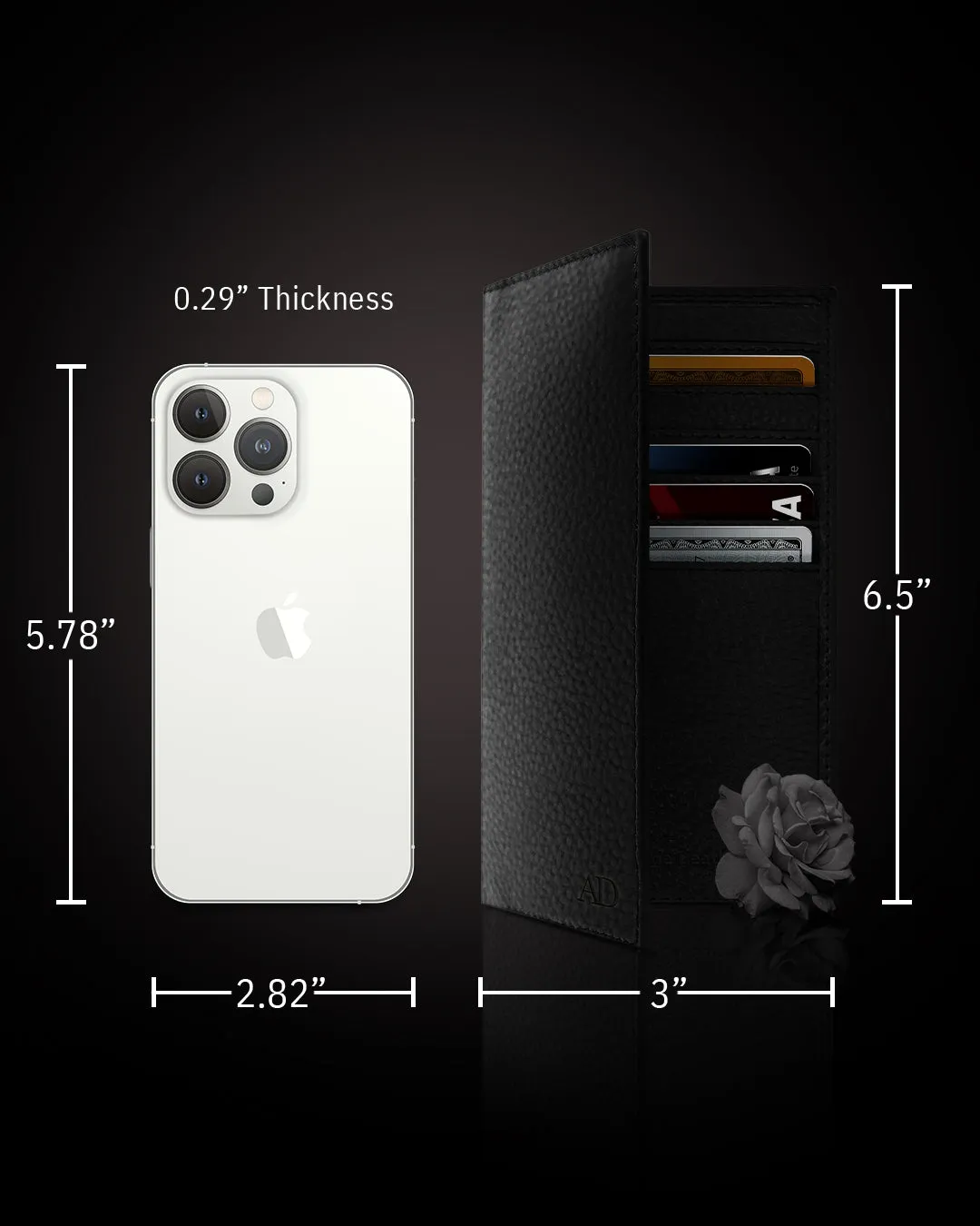 Leather Checkbook Cover - Image 22