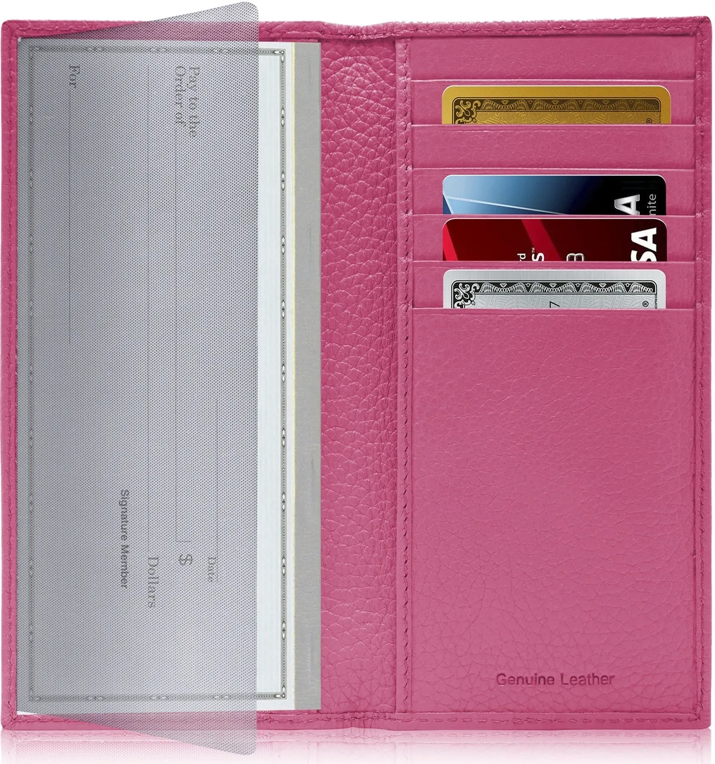 Leather Checkbook Cover - Image 26