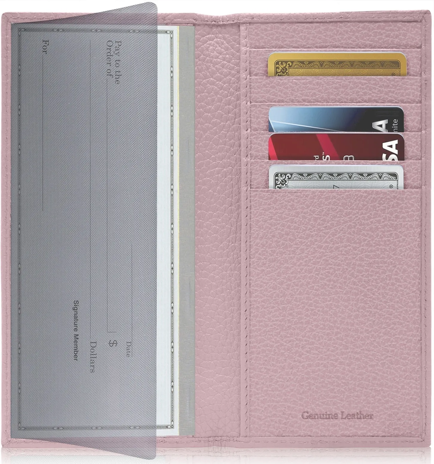 Leather Checkbook Cover - Image 35