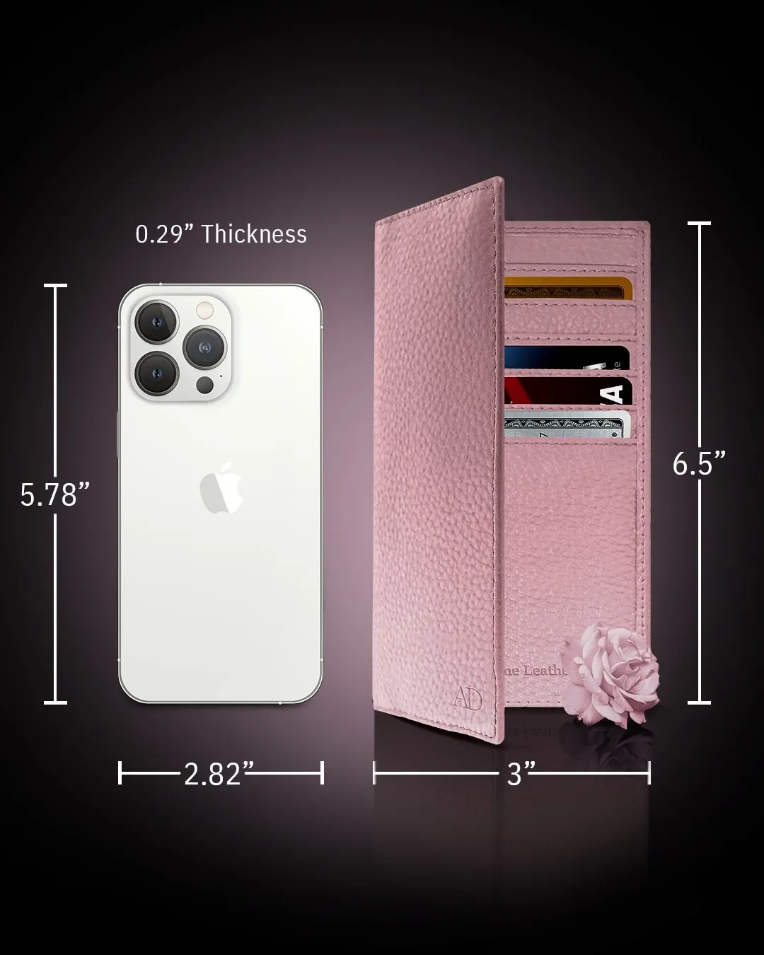 Leather Checkbook Cover - Image 41