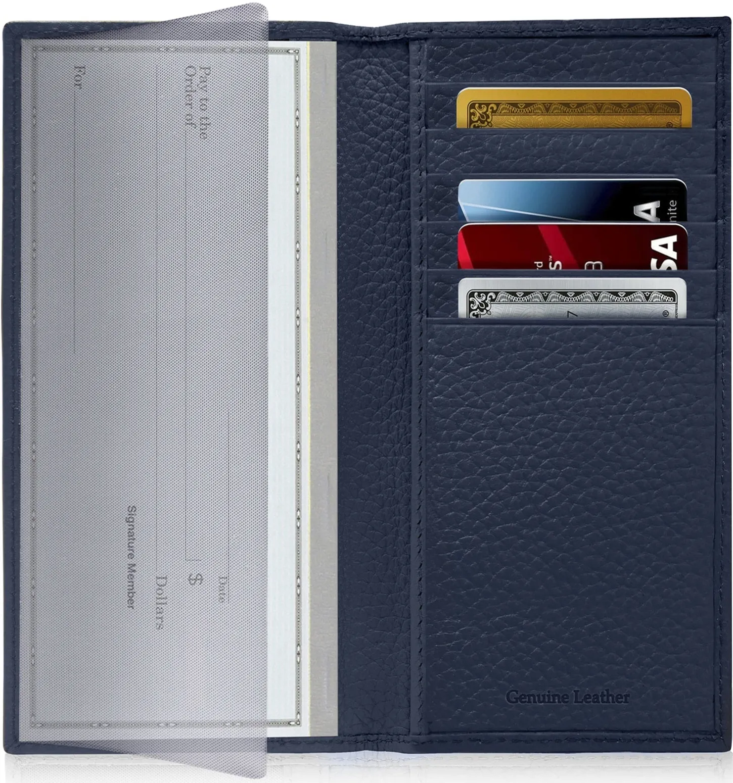 Leather Checkbook Cover - Image 51