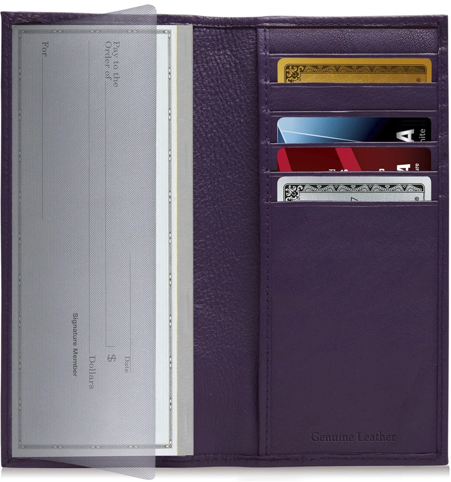 Leather Checkbook Cover - Image 60
