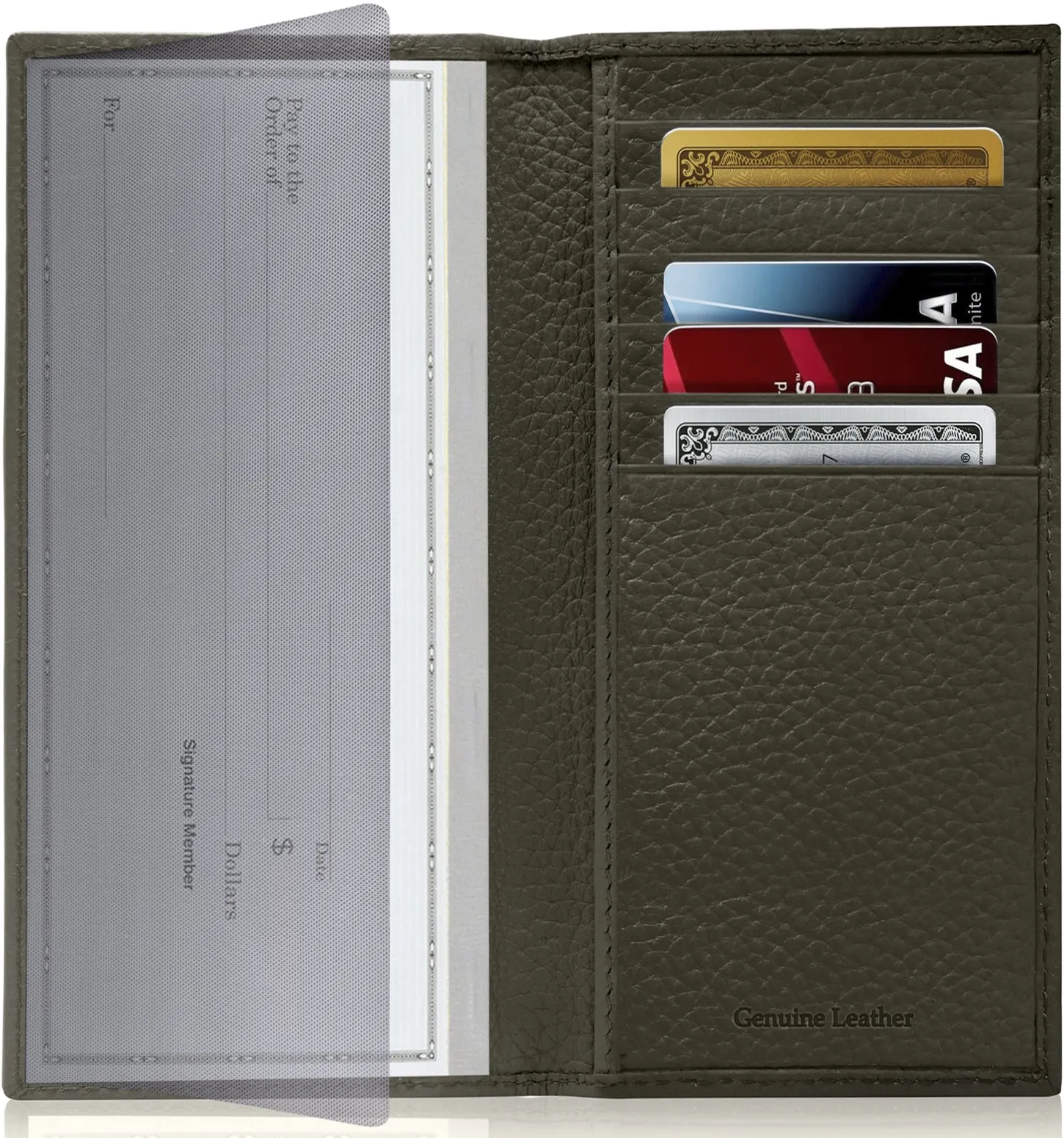 Leather Checkbook Cover - Image 62