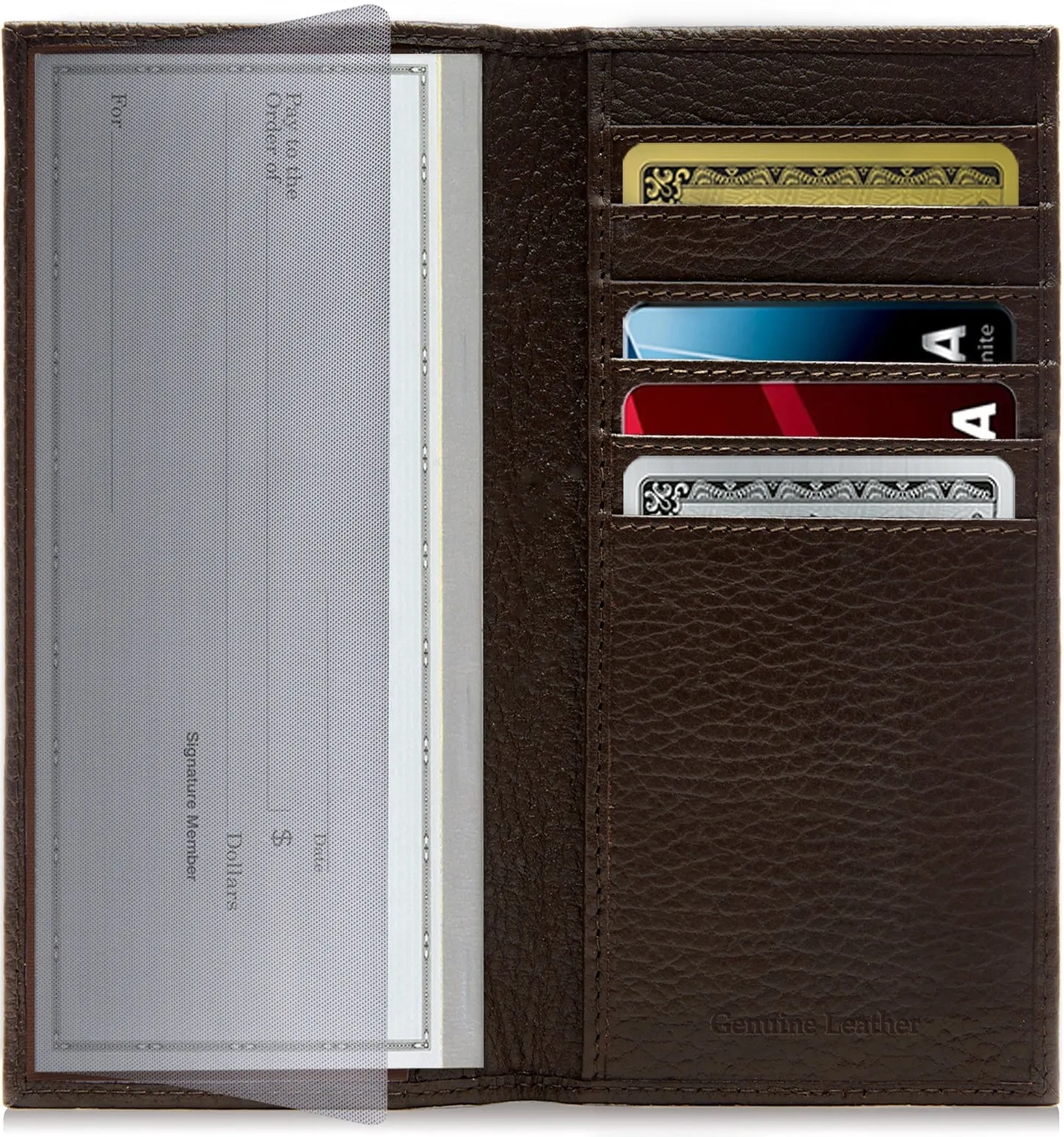 Leather Checkbook Cover - Image 72