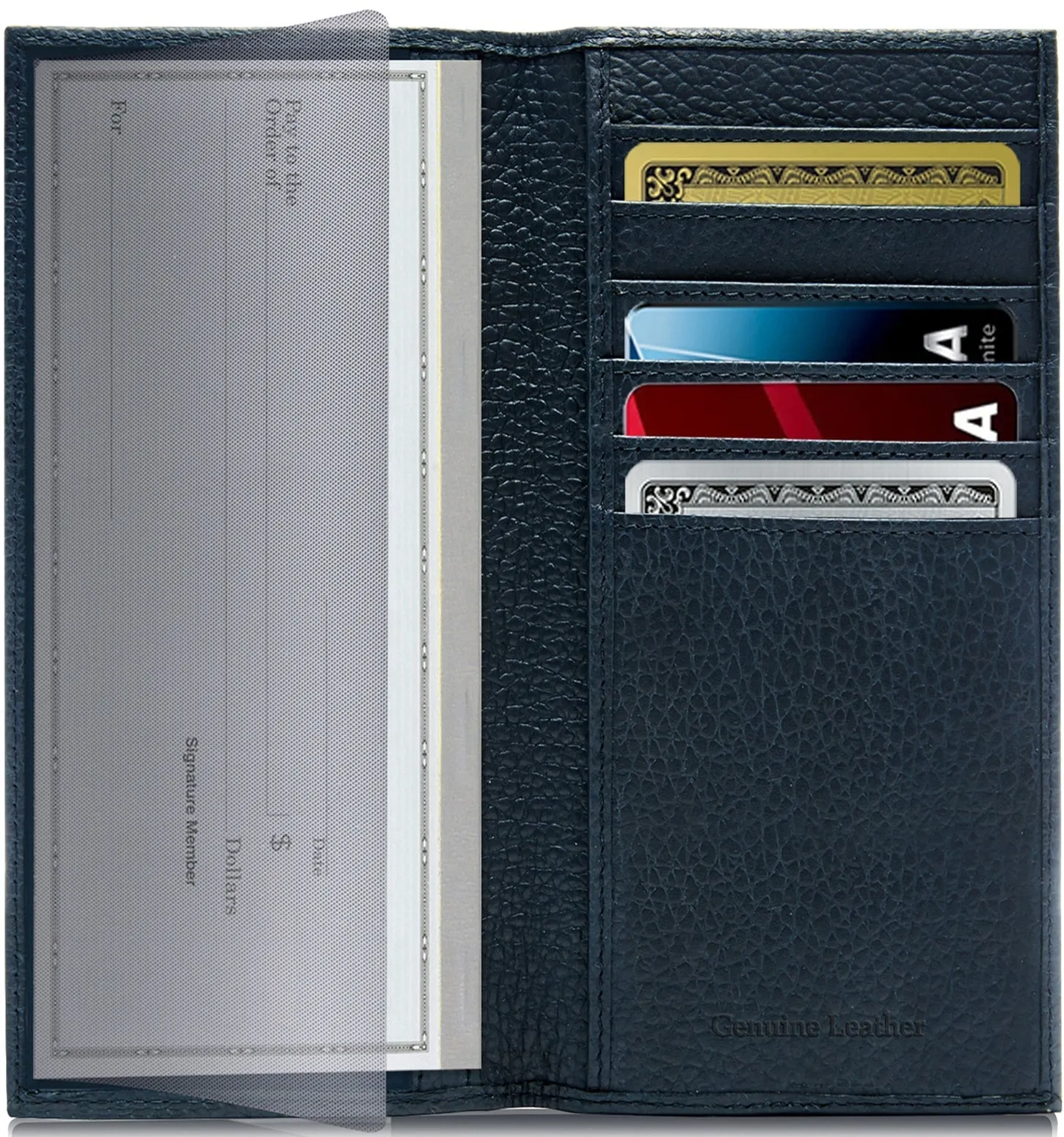 Leather Checkbook Cover - Image 91