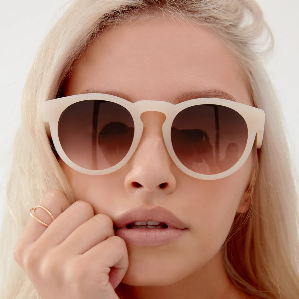 Chelsea Sunglasses - Nude - Image 2