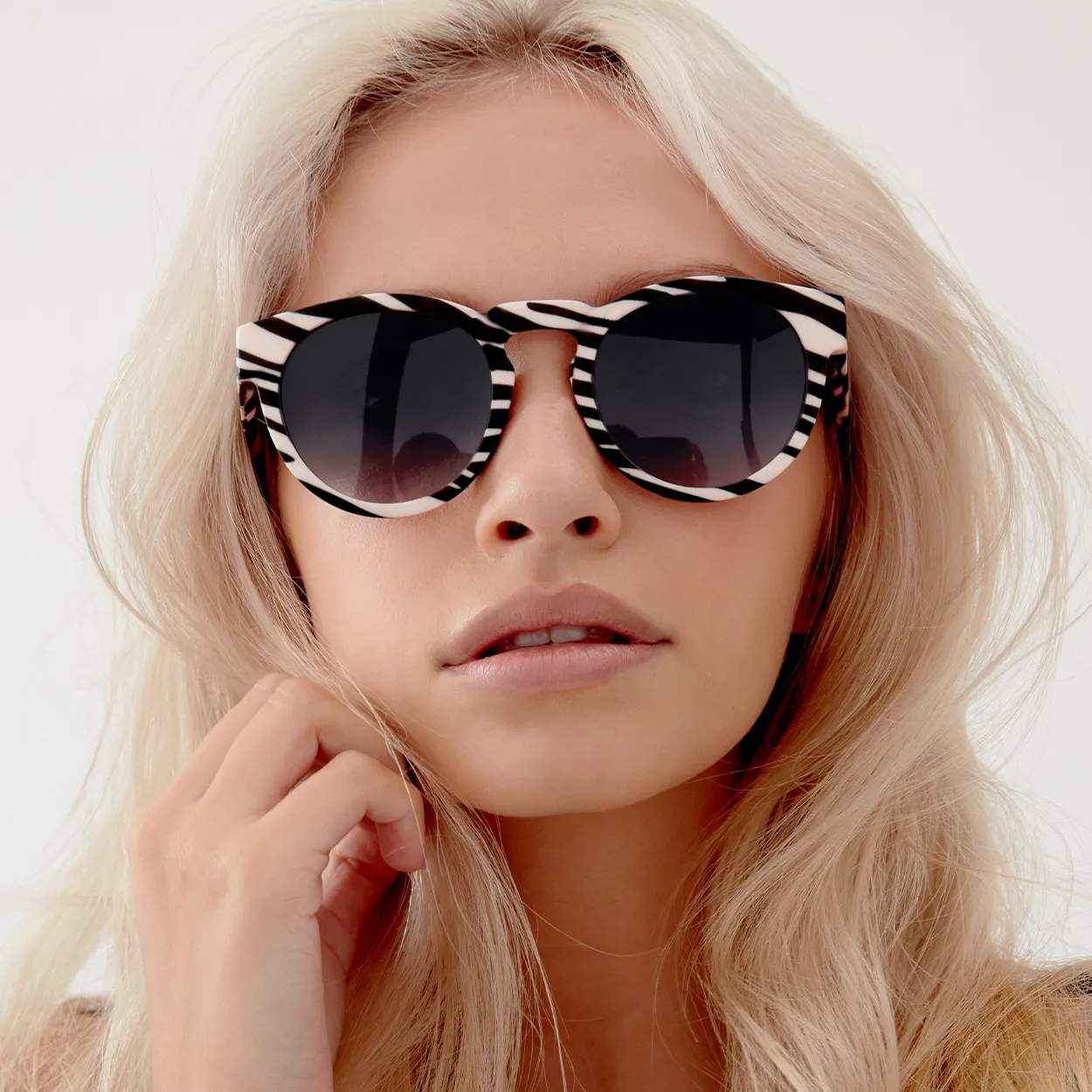 Chelsea Sunglasses - Zebra - Image 2