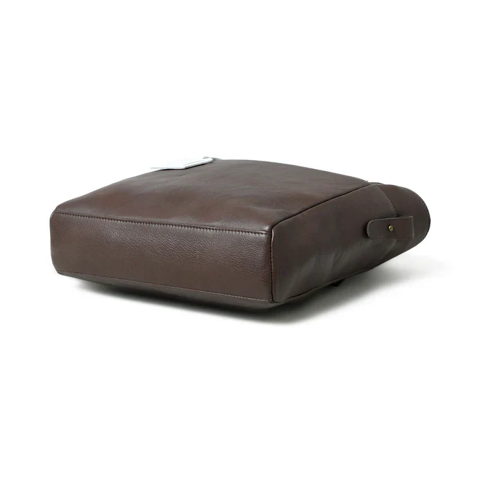 Chestnut Charm Brown Leather Tote - Image 2