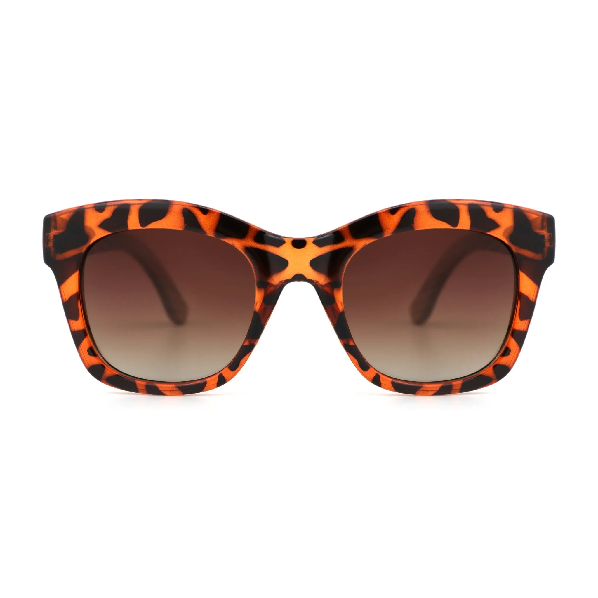 Chloe | Acetate & Walnut Sunglasses - Image 4