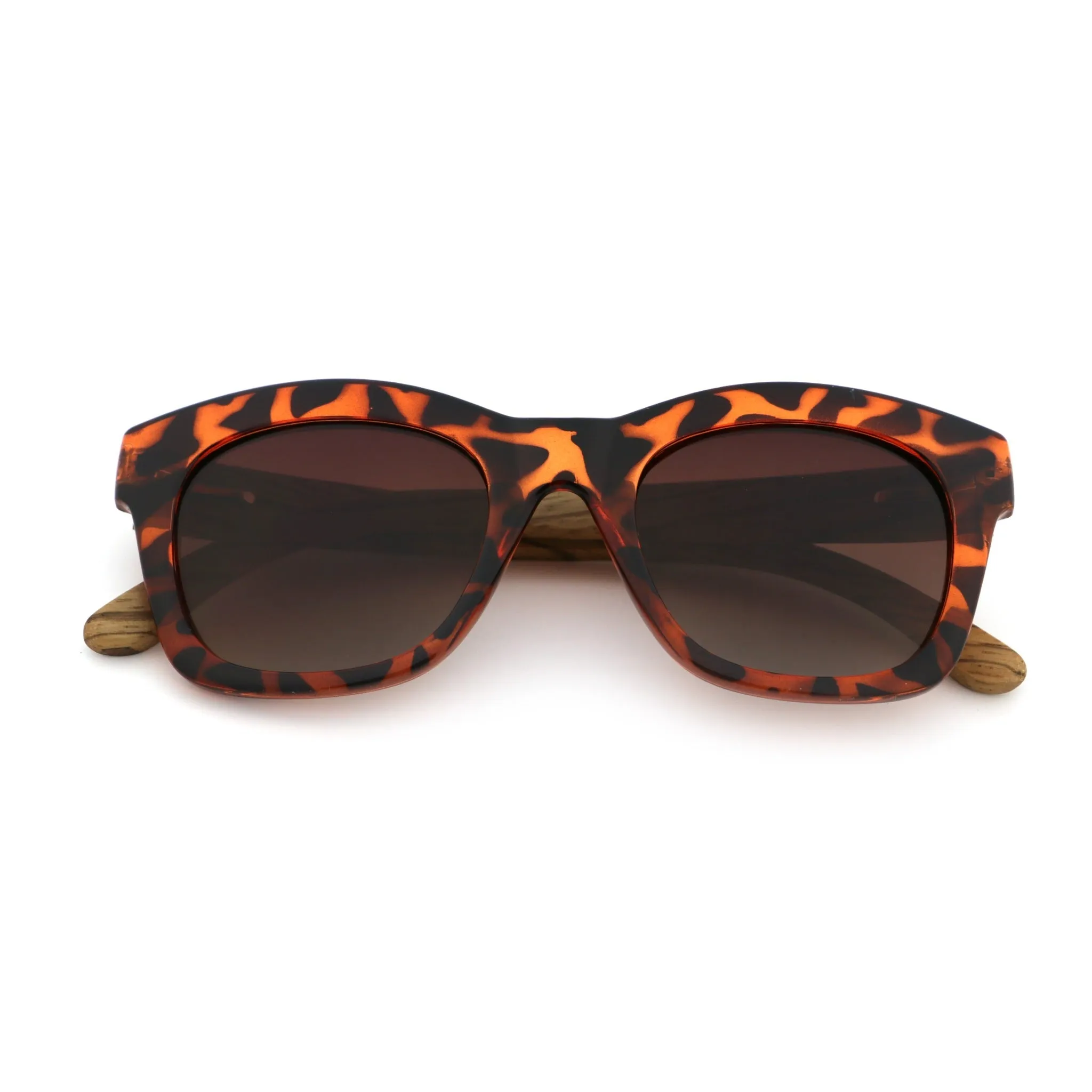 Chloe | Acetate & Walnut Sunglasses - Image 5