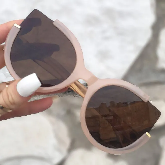 Chloe Sunglasses - Nude - Brown - Image 5