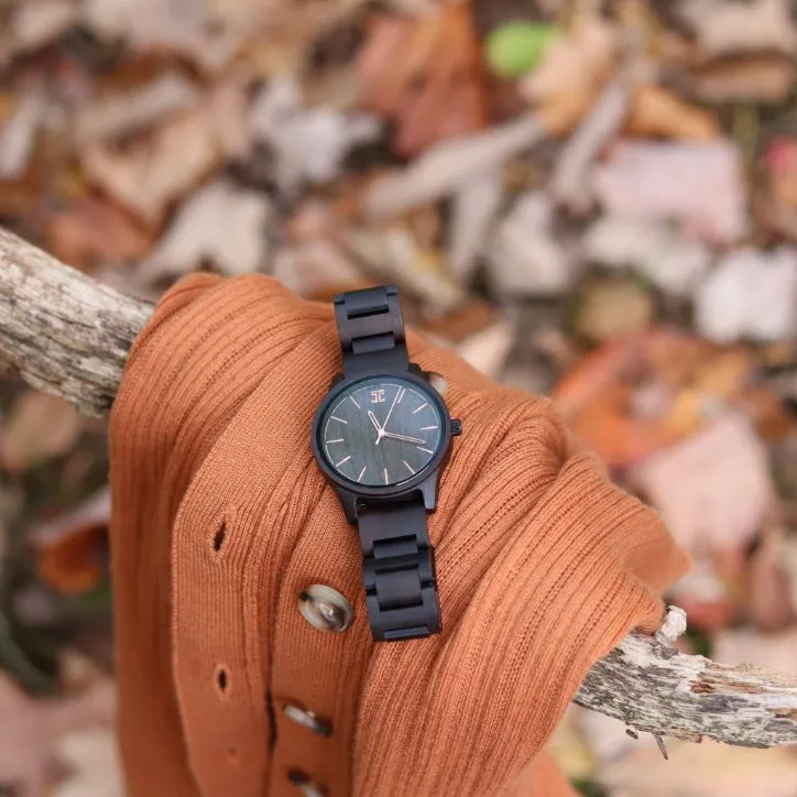 Chocolate Rose | Dark Sandalwood & Rose Gold Men's Watch - Image 2