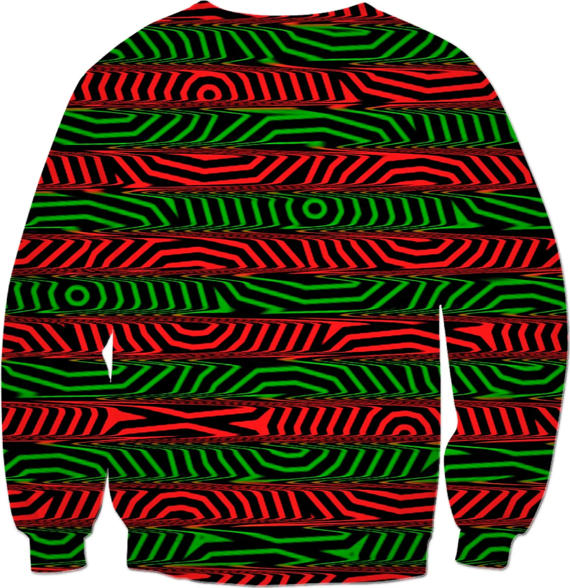 Christmas Conspiracy Stripe Sweatshirt - Image 2