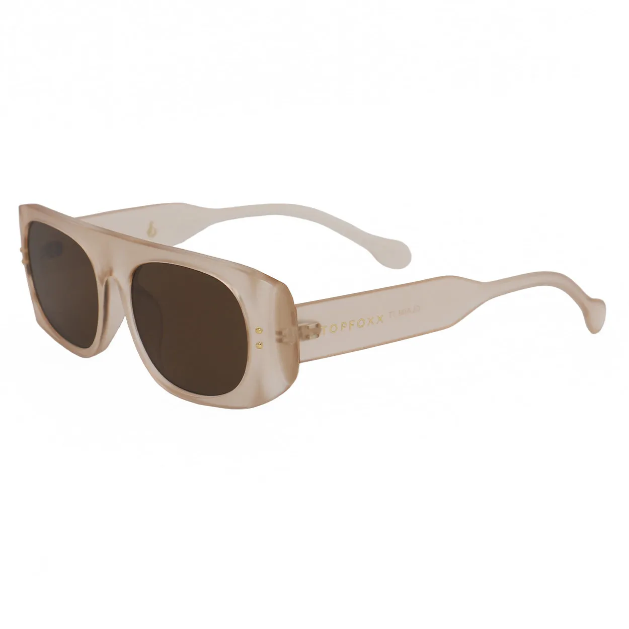 Claim It Sunglasses - Clear Brown - Image 2