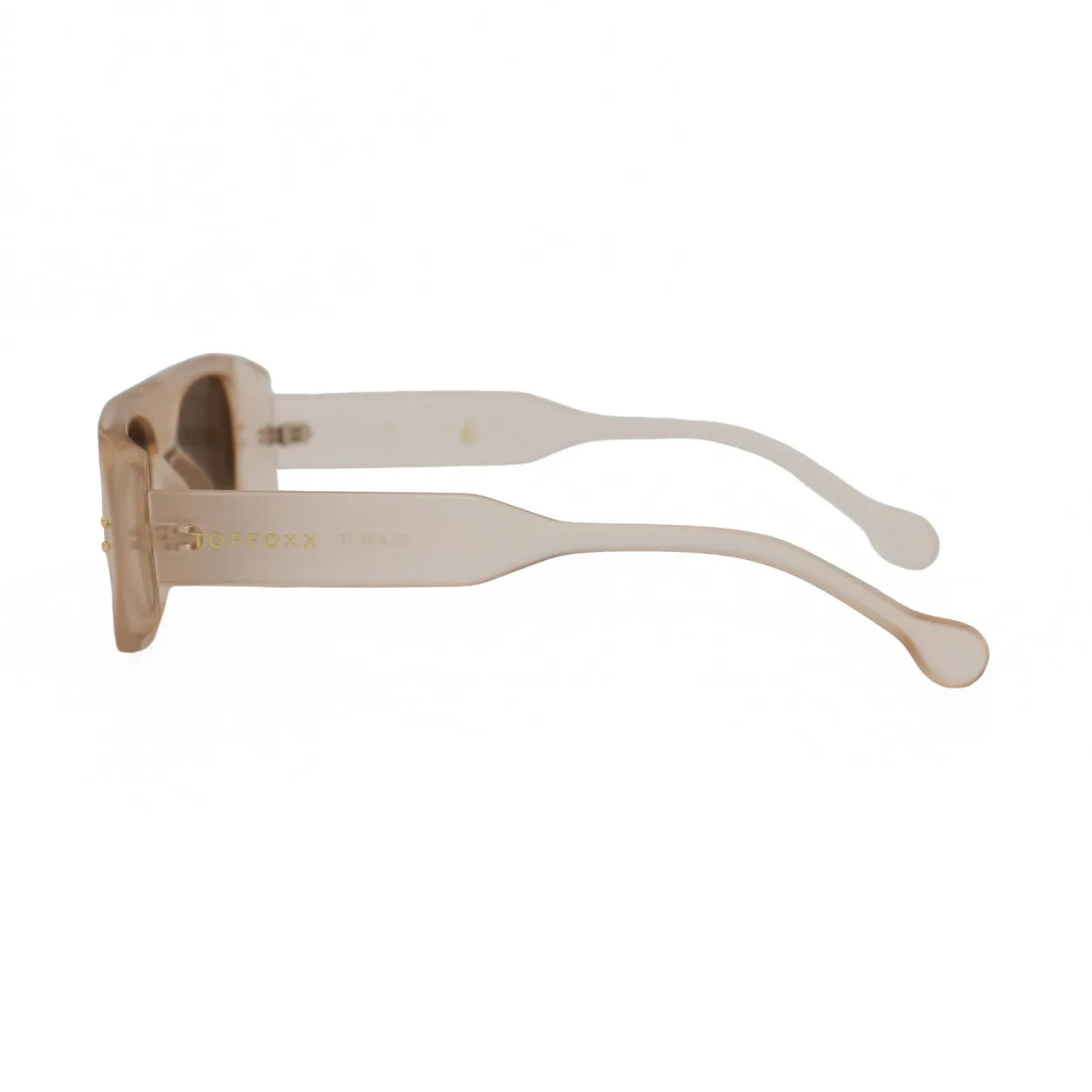 Claim It Sunglasses - Clear Brown - Image 4
