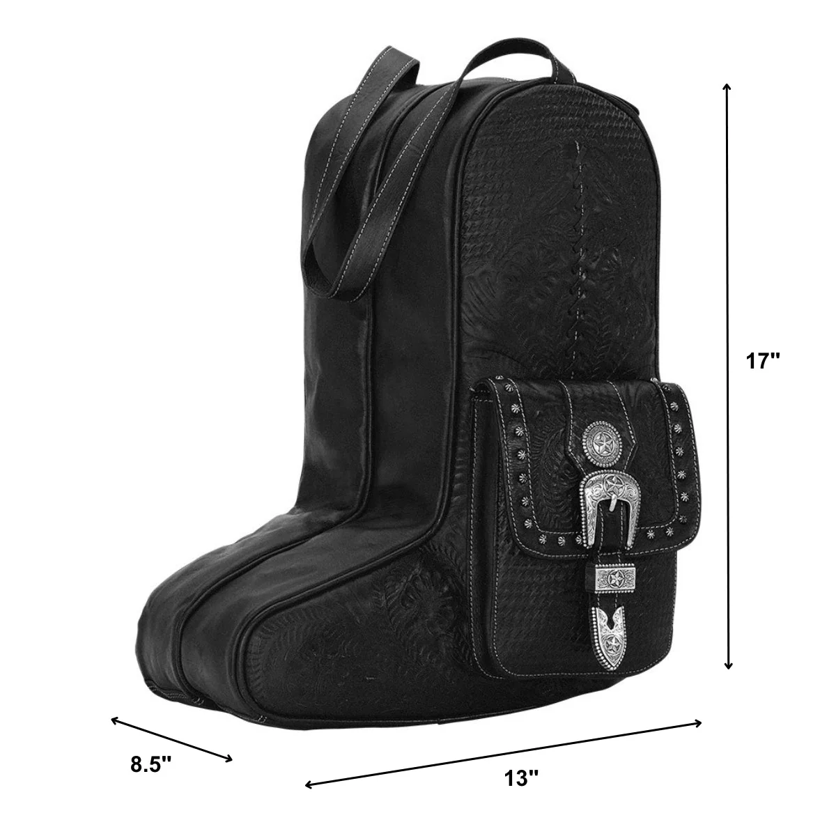 Classic Boot Bag w/ 2 Individual Compartments - Image 9