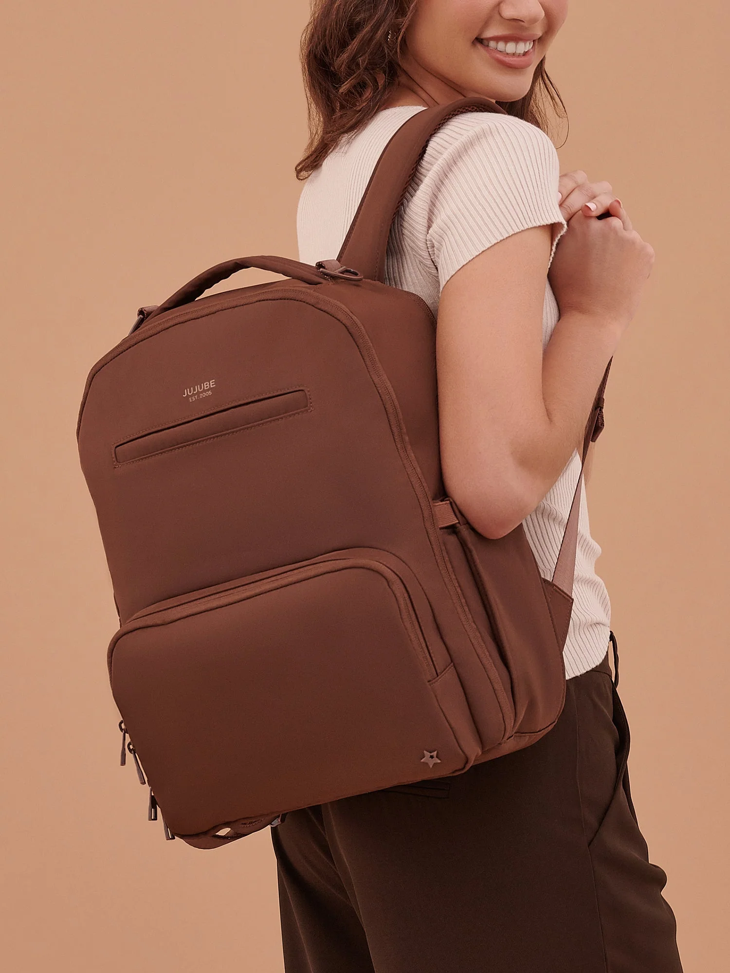 Classic Diaper Backpack - Espresso - Image 2