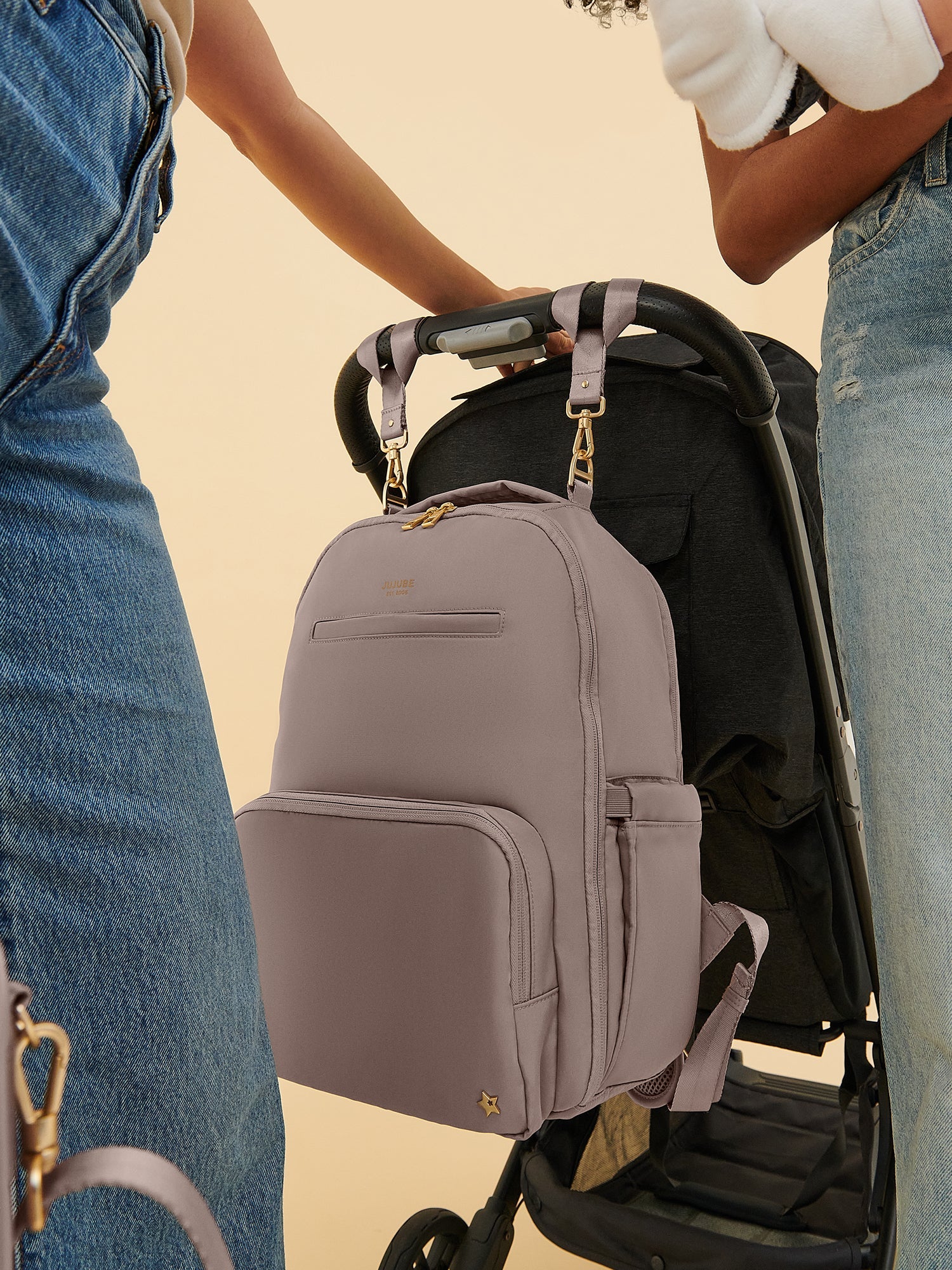 Classic Diaper Backpack - Taupe - Image 4