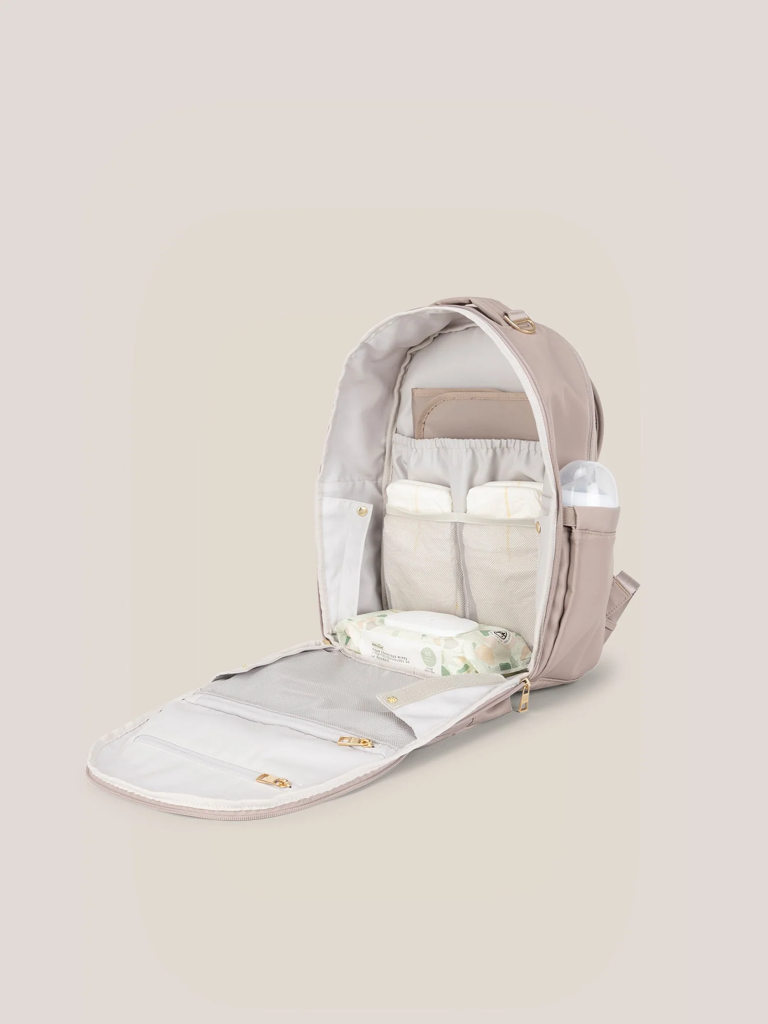 Classic Diaper Backpack - Taupe - Image 7