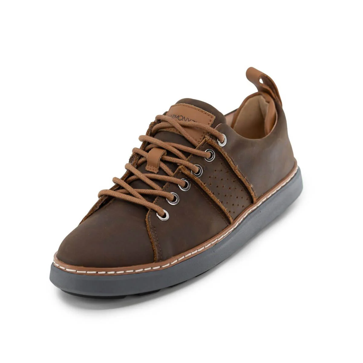 Classic Walker Grounding Shoes • Brown and Grey Leather - Image 6