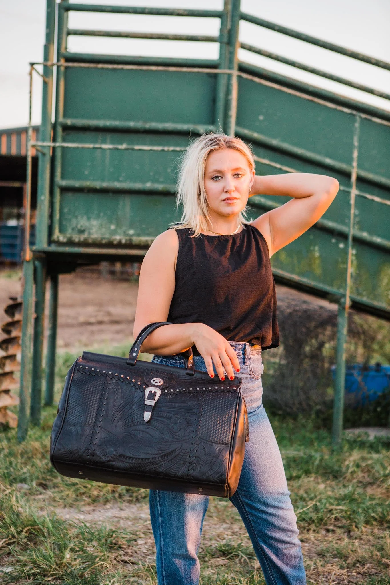 Classic Zip-Top Duffel Bag - Image 9