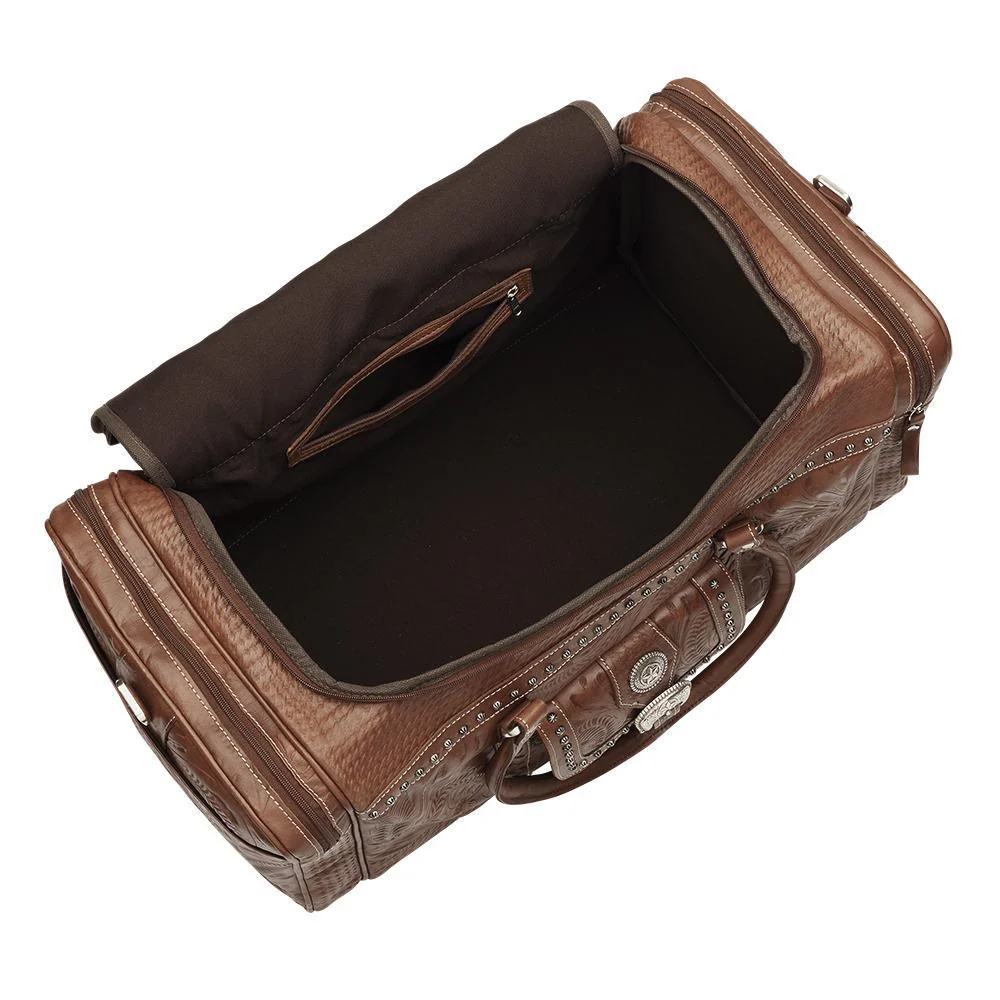 Classic Zip-Top Duffel Bag w/ Front Pouch and Side Zipper Pockets - Image 6
