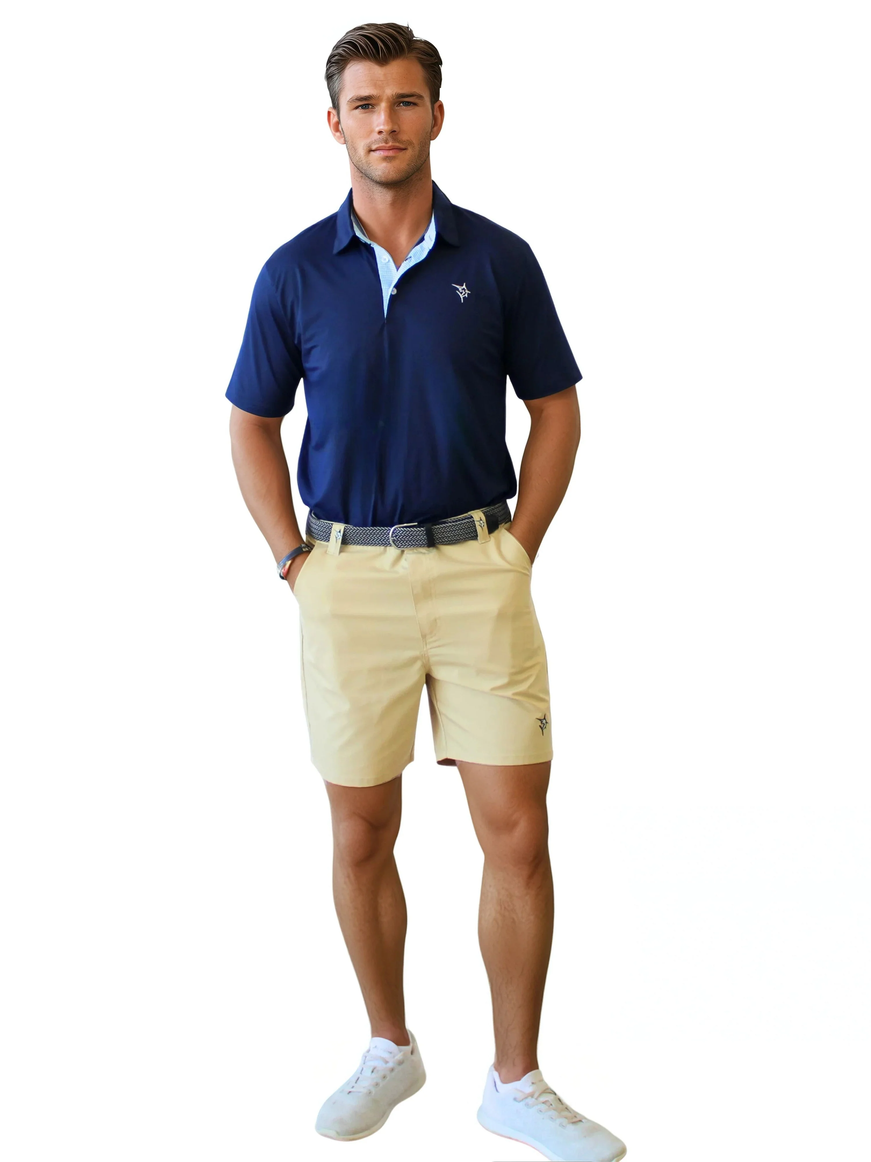 Coastline Polo - Navy - Image 2