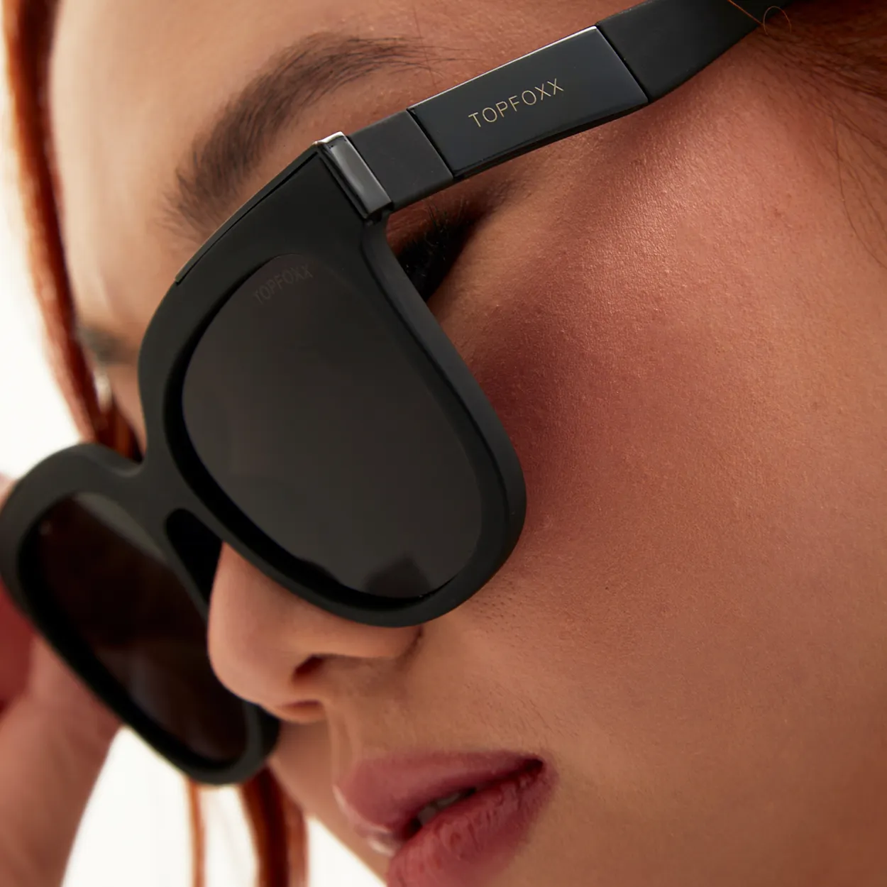 Coco - Sustainable Black Frame Black Lens Wayfarer Sunglasses - Image 4