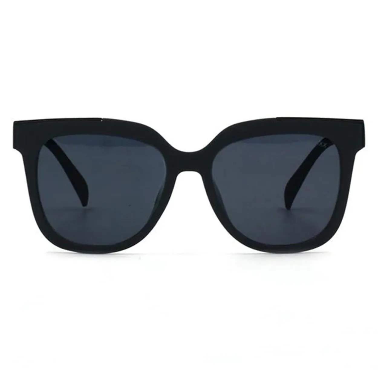Coco - Sustainable Black Frame Black Lens Wayfarer Sunglasses - Image 5