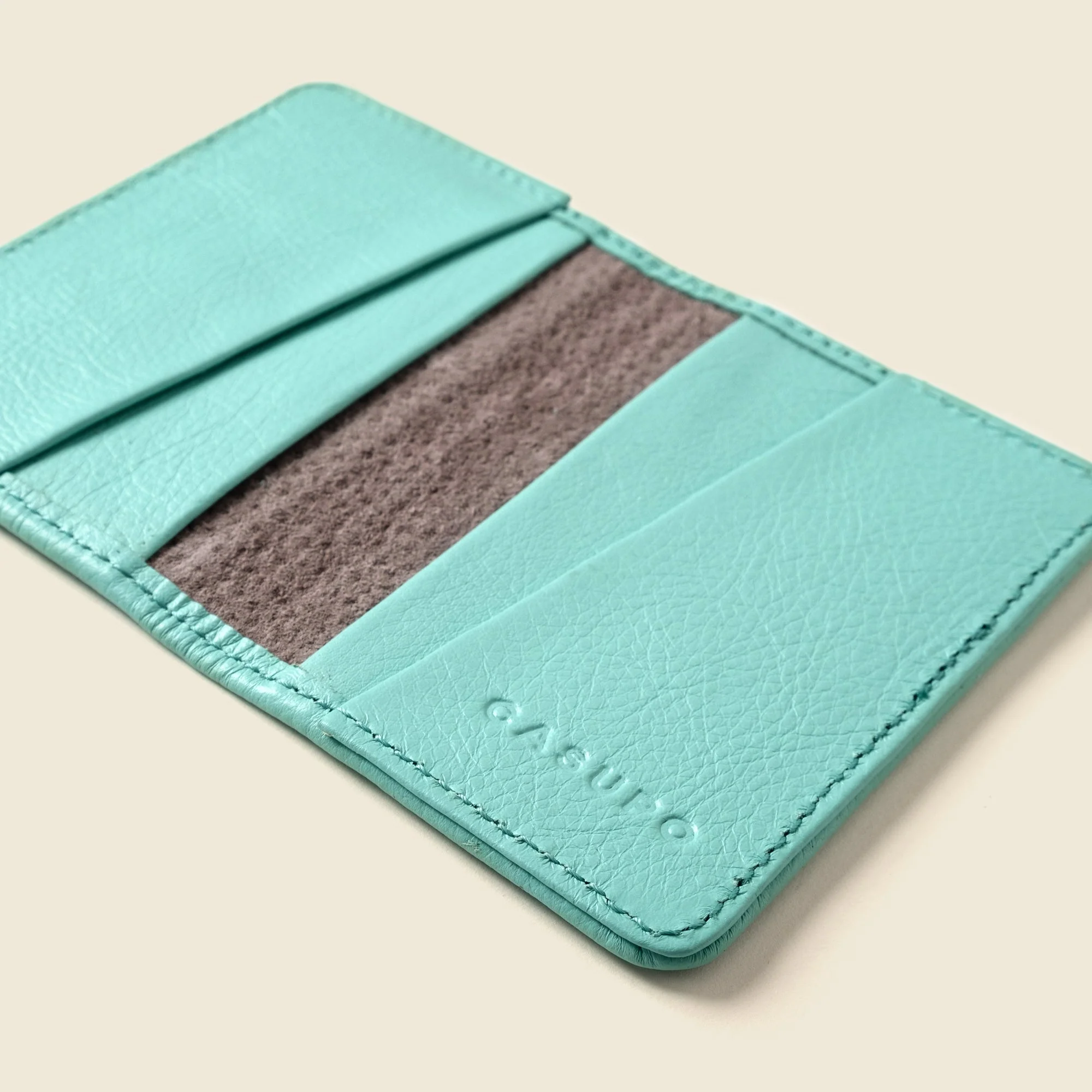 Compact Bifold with RFID Protection - Baby Blue - Image 2