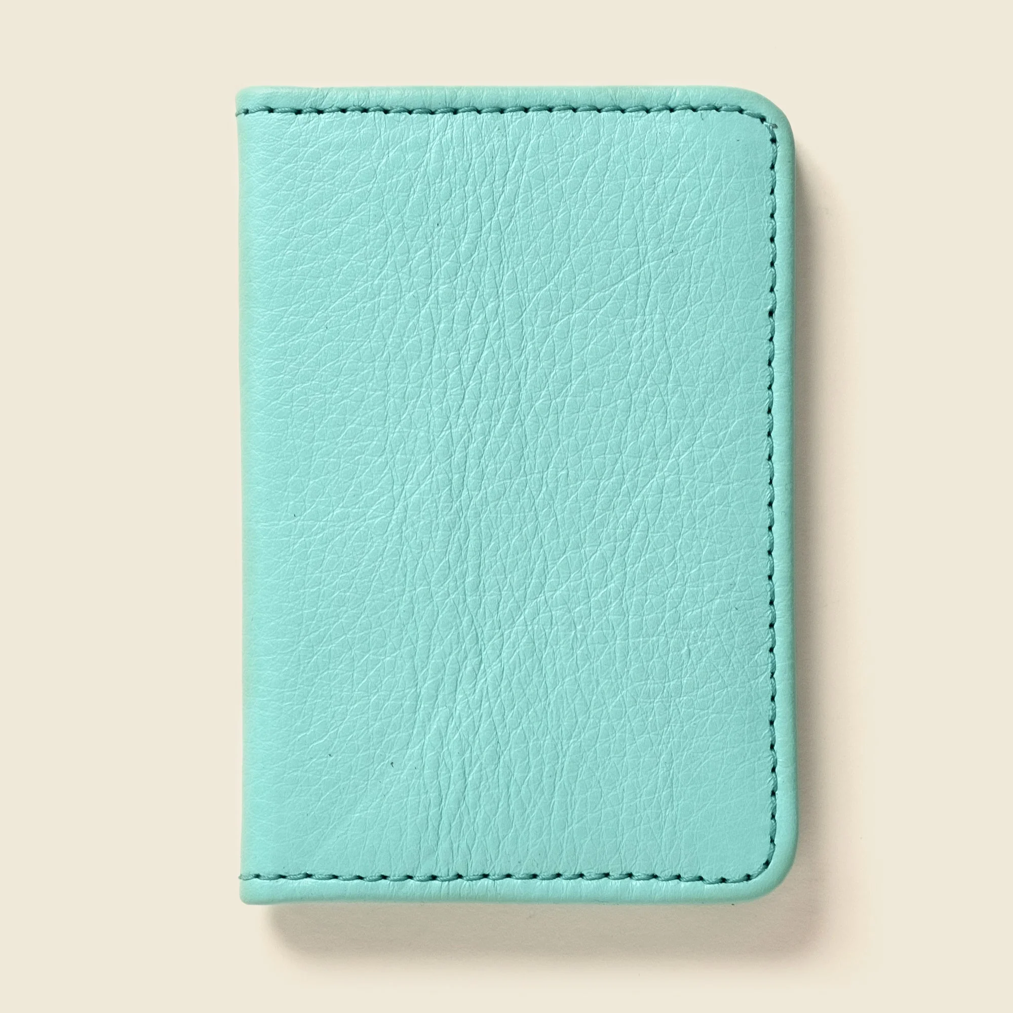 Compact Bifold with RFID Protection - Baby Blue - Image 6