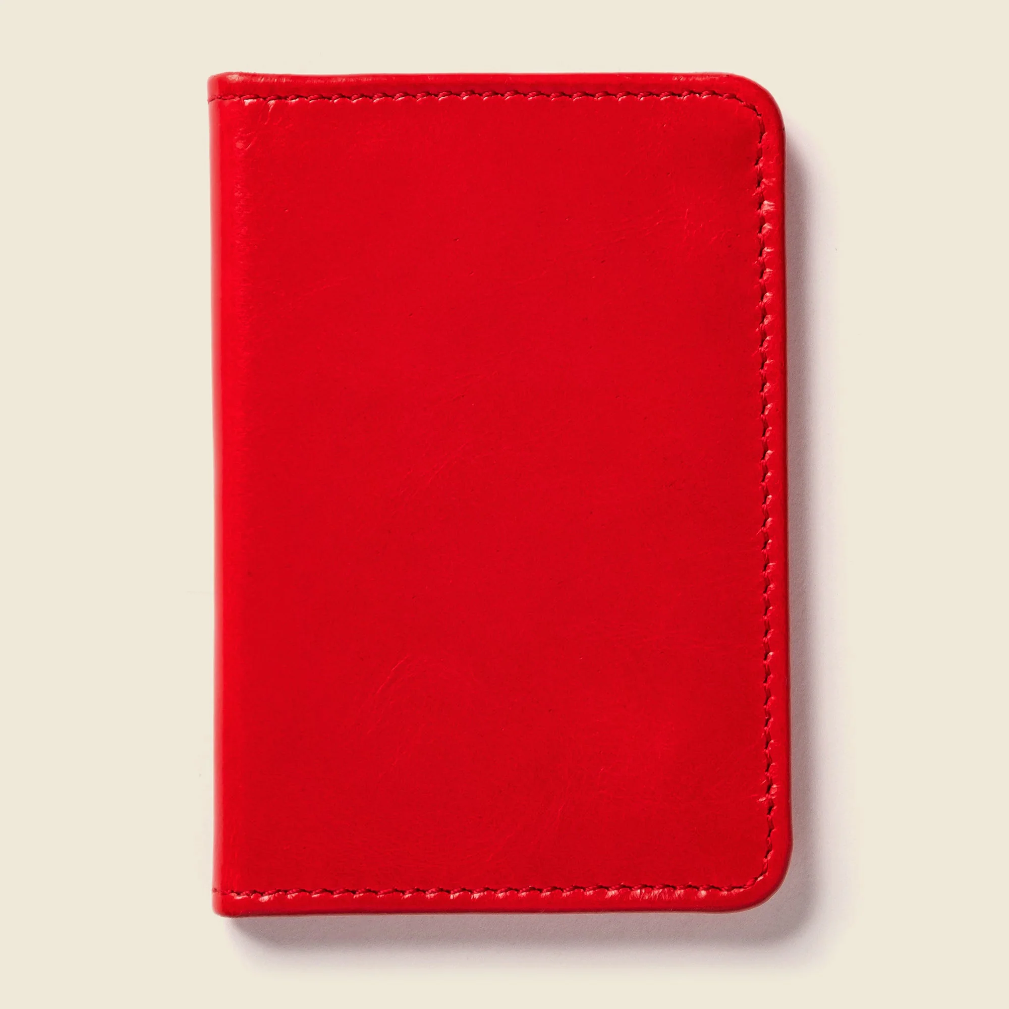 Compact Bifold with RFID Protection - Fire Red - Image 3