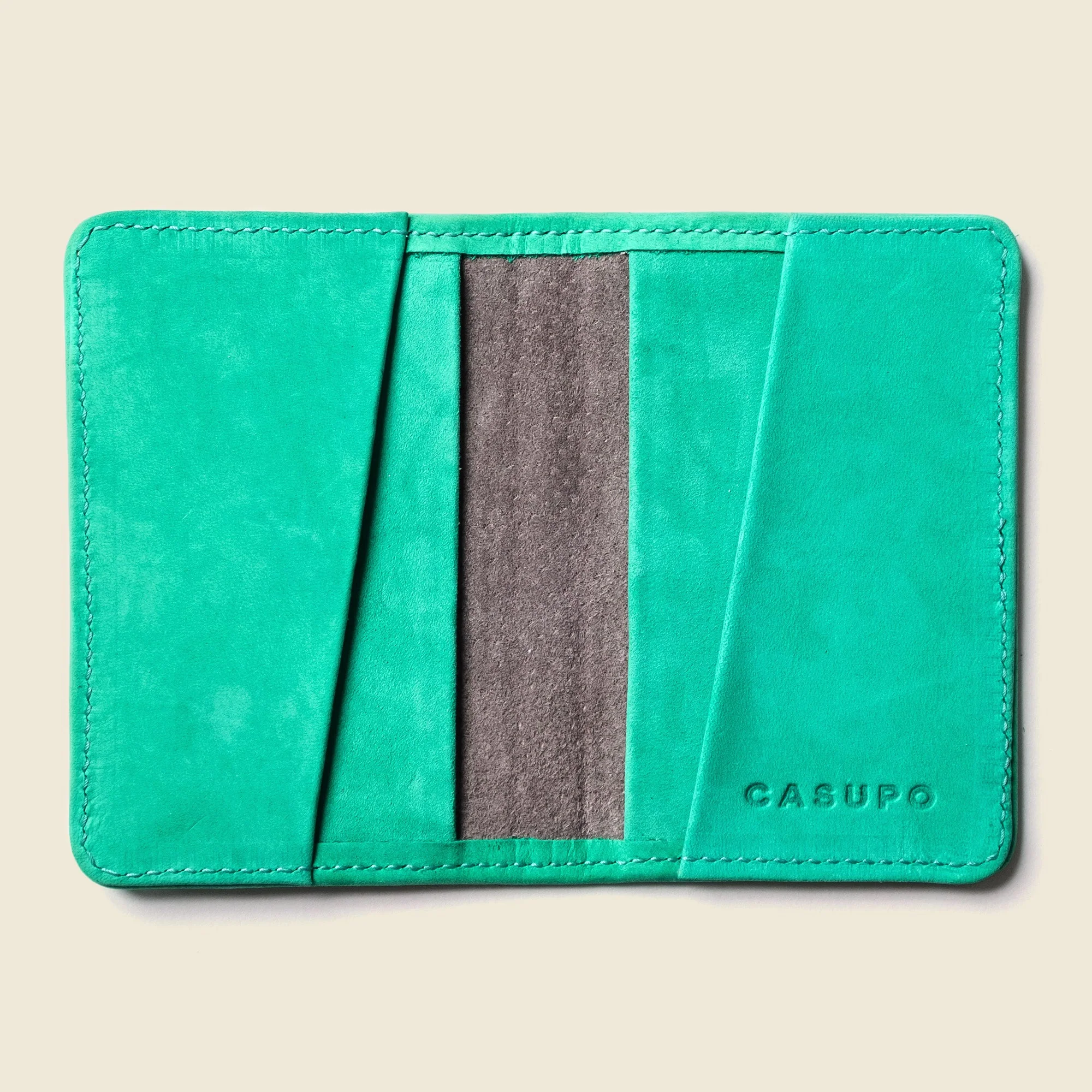 Compact Bifold with RFID Protection - Mint - Image 4