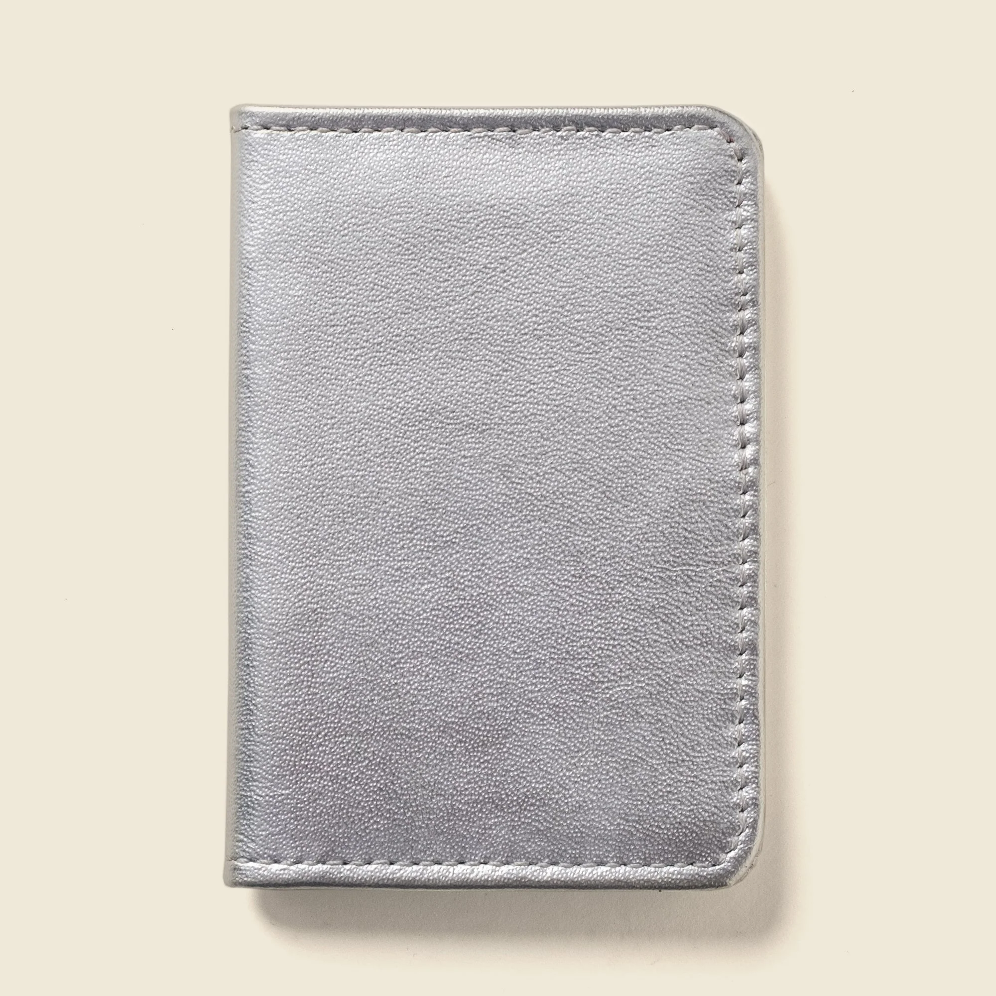 Compact Bifold with RFID Protection - Silver - Image 2
