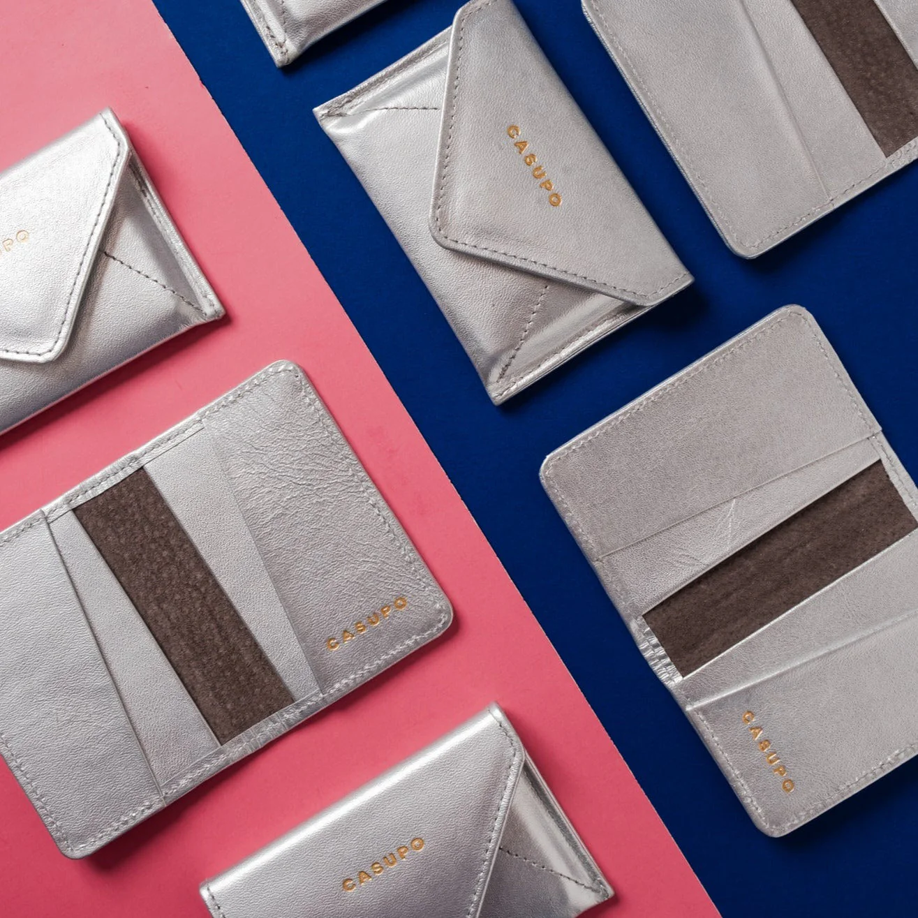 Compact Bifold with RFID Protection - Silver - Image 4