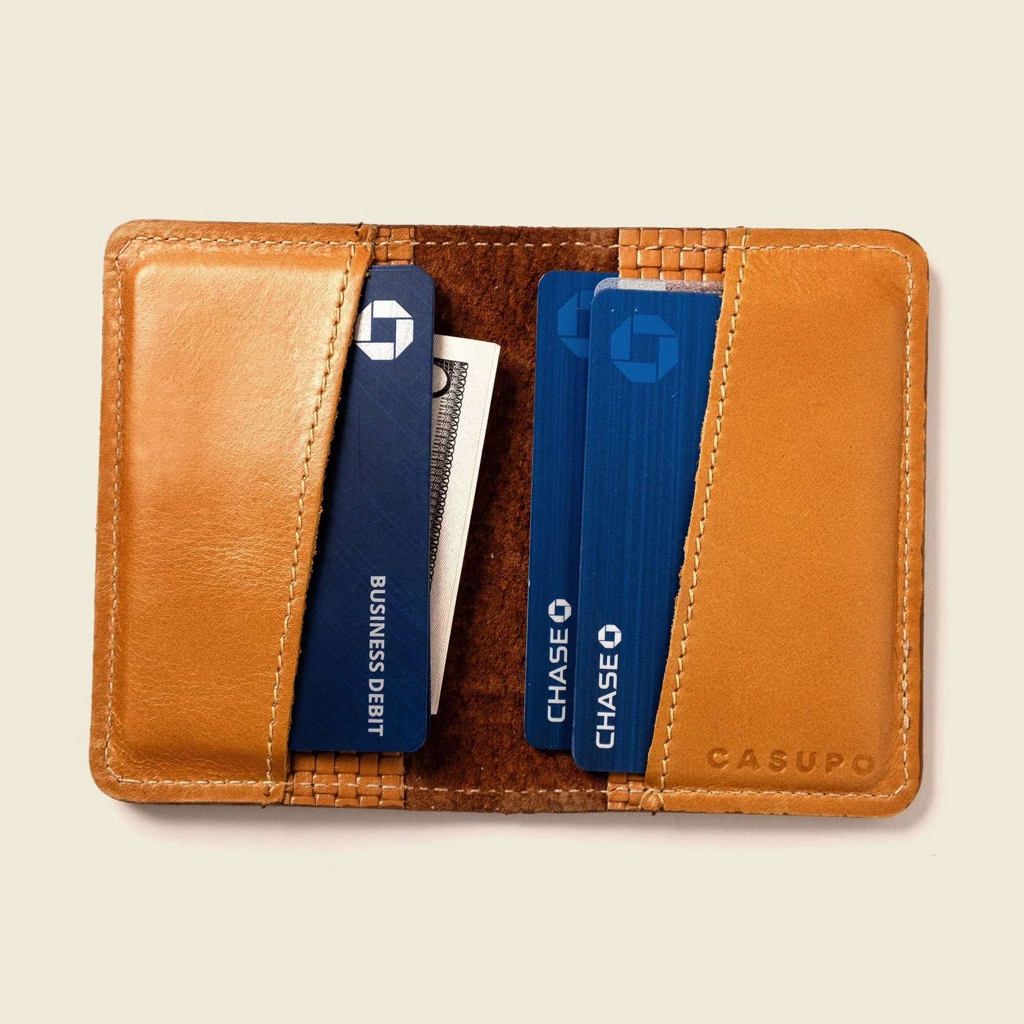 Compact Bifold with RFID Protection - Tan Limited Edition - Image 2