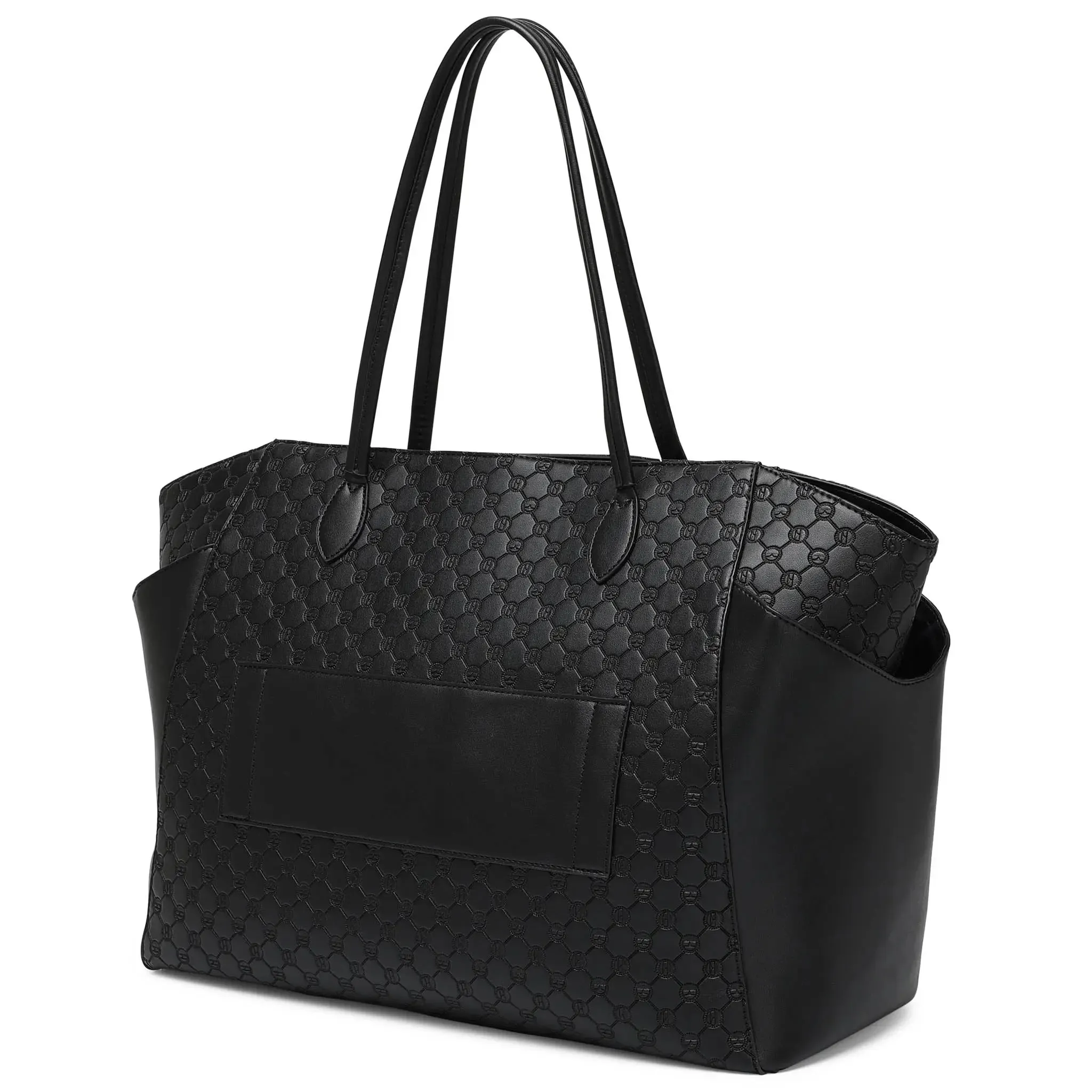 Compass 32L Vegan Leather Monogram Weekender Tote Bag - Image 6