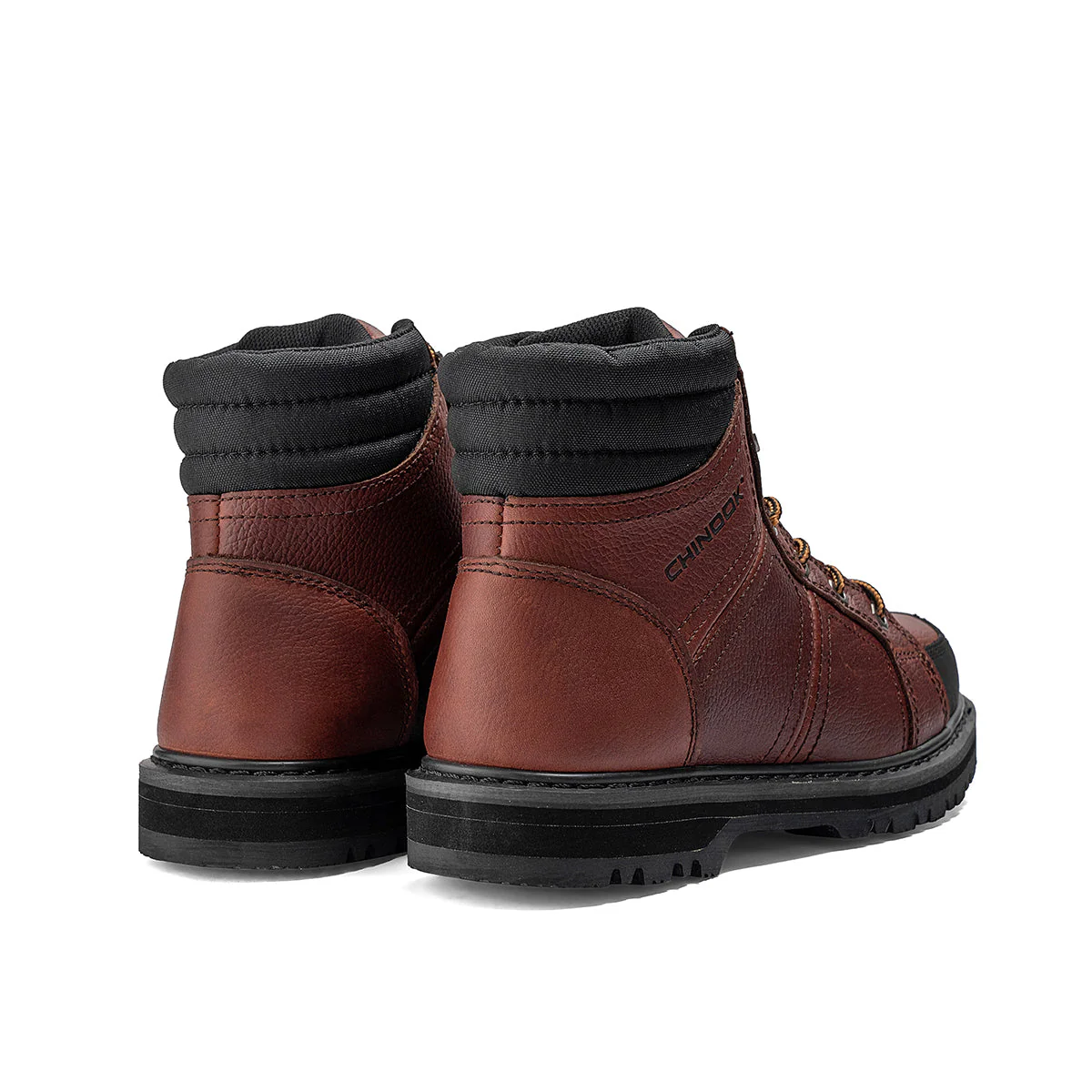 Contractor 6" Soft Toe Leather Work Boot – Brown - Image 5
