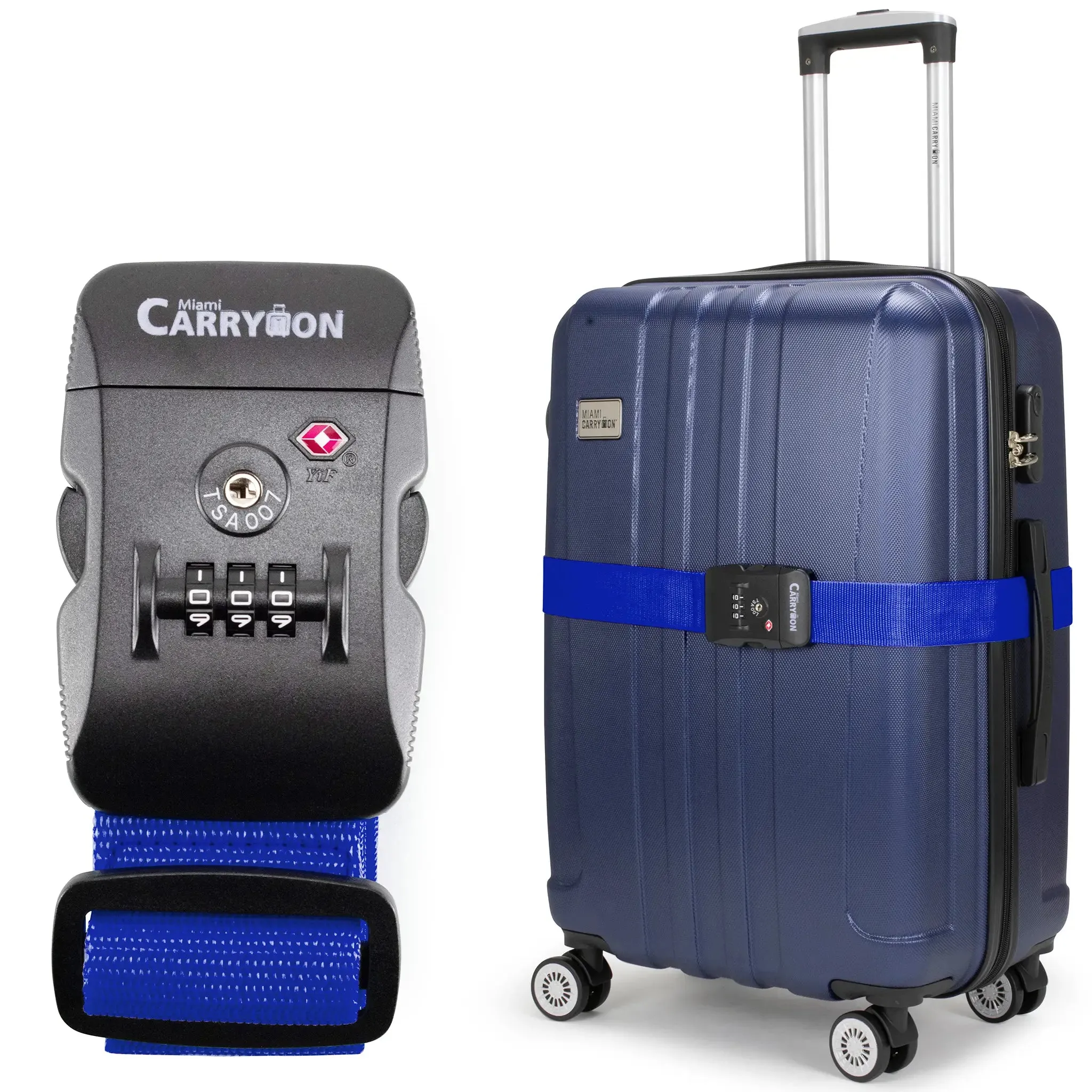 Adjustable TSA Approved Combination Lock Luggage Strap - Image 6