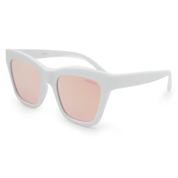 Cosmo Sunglasses - White Rose gold - Image 3