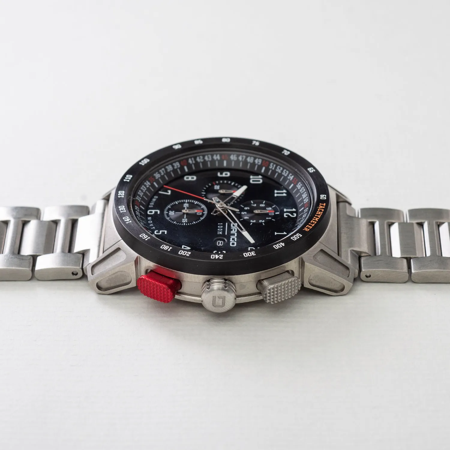CR-01 - Chrono Men's Watch with Metal Bracelet - Image 3