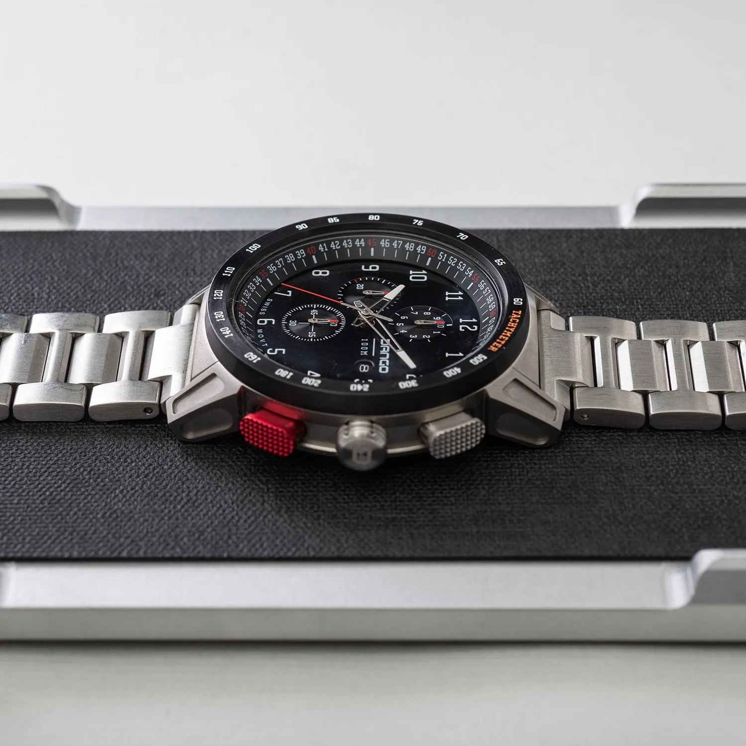 CR-01 - Chrono Men's Watch with Metal Bracelet - Image 4